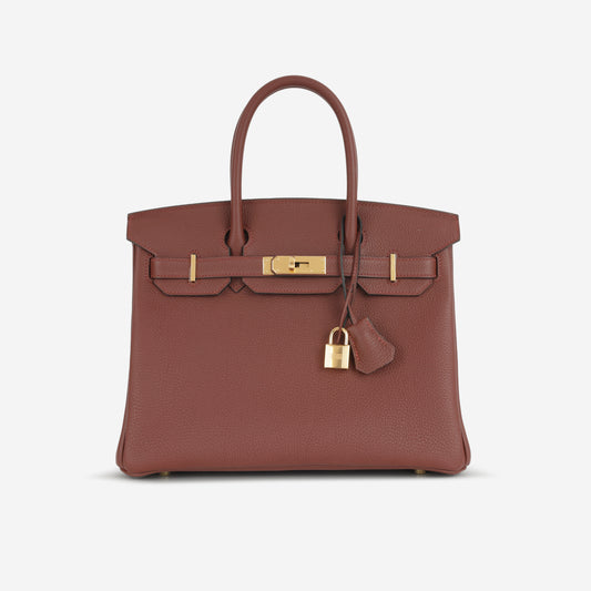 Hermès Birkin 30 - Rouge H Togo | Gold Hardware