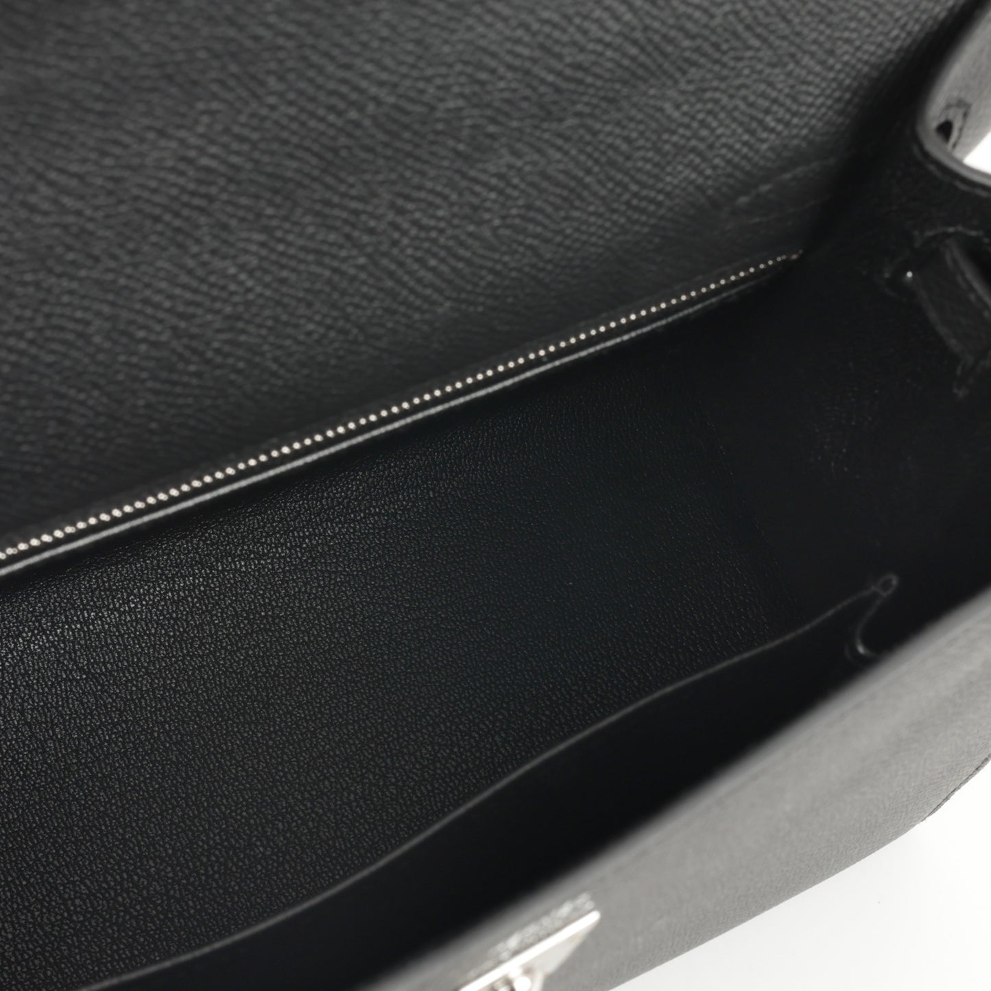 Hermès Kelly 25 - Black Epsom | Palladium Hardware