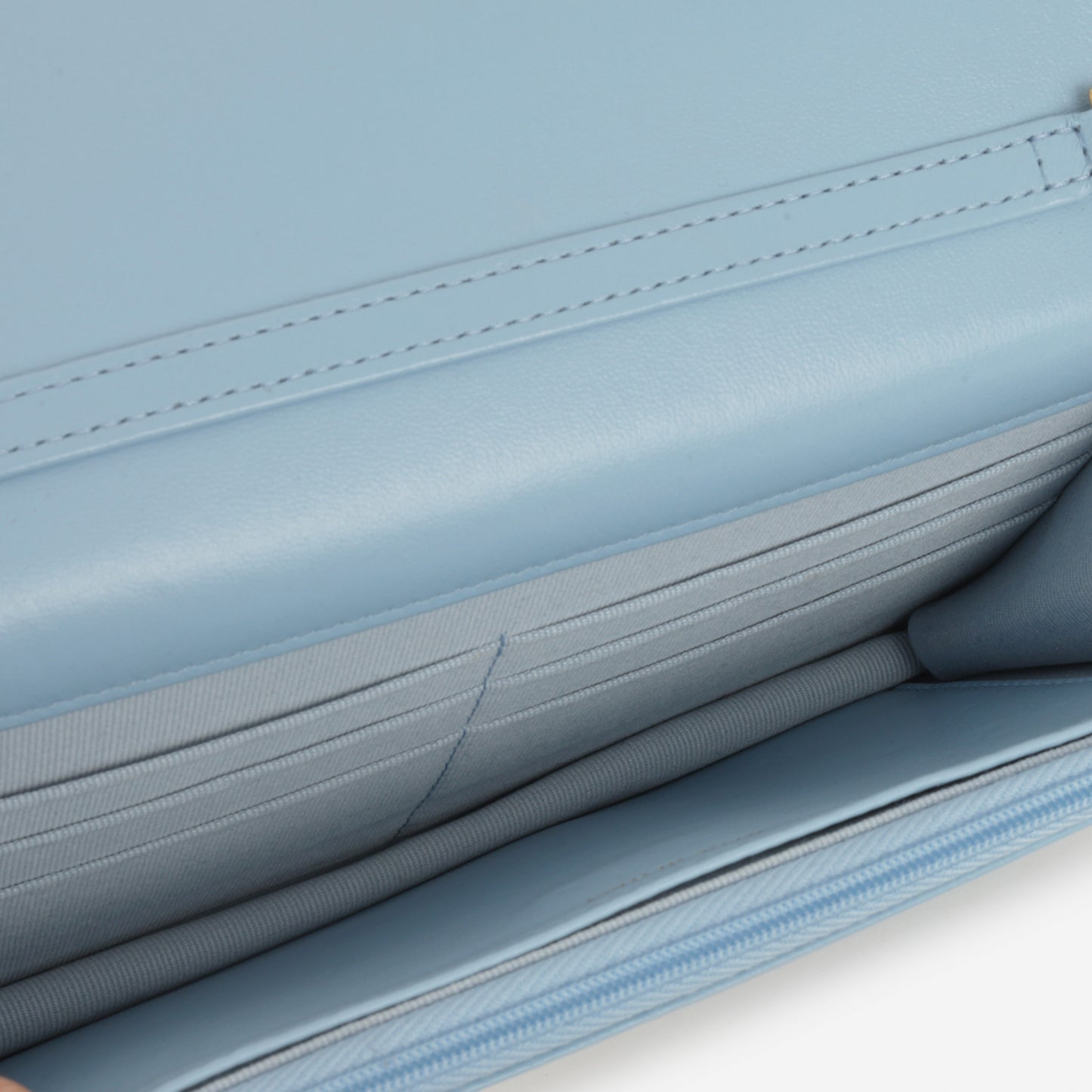 Chanel Candy Chain Wallet on Chain - Blue Lambskin | Gold Hardware