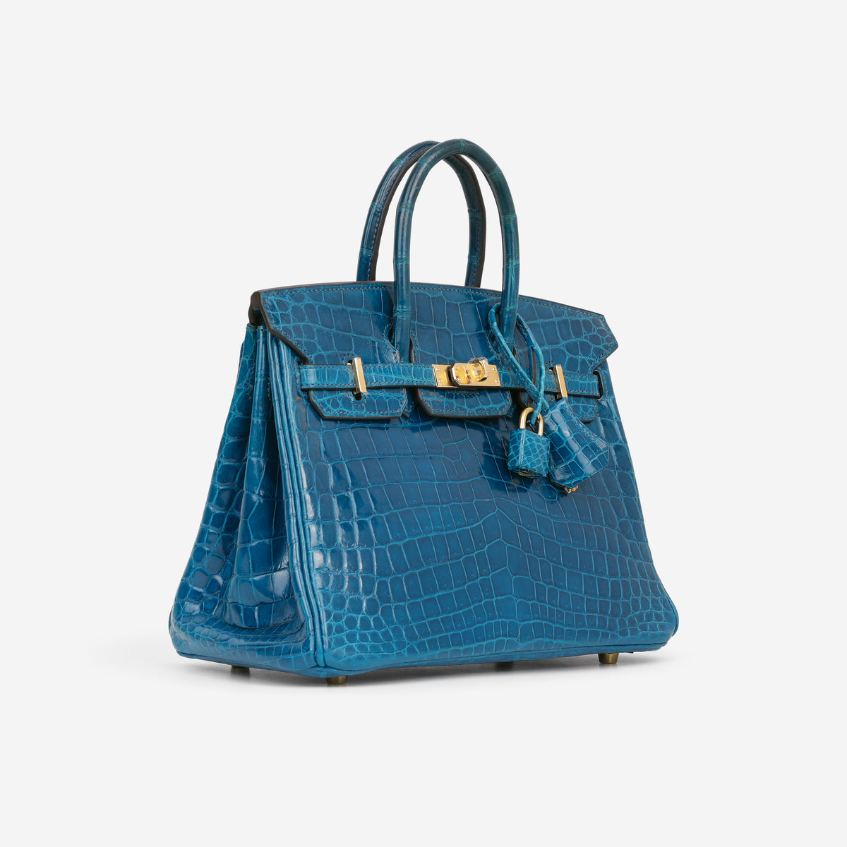 Hermès Birkin 25 - Bleu Izmir Crocodile Niloticus | Gold Hardware