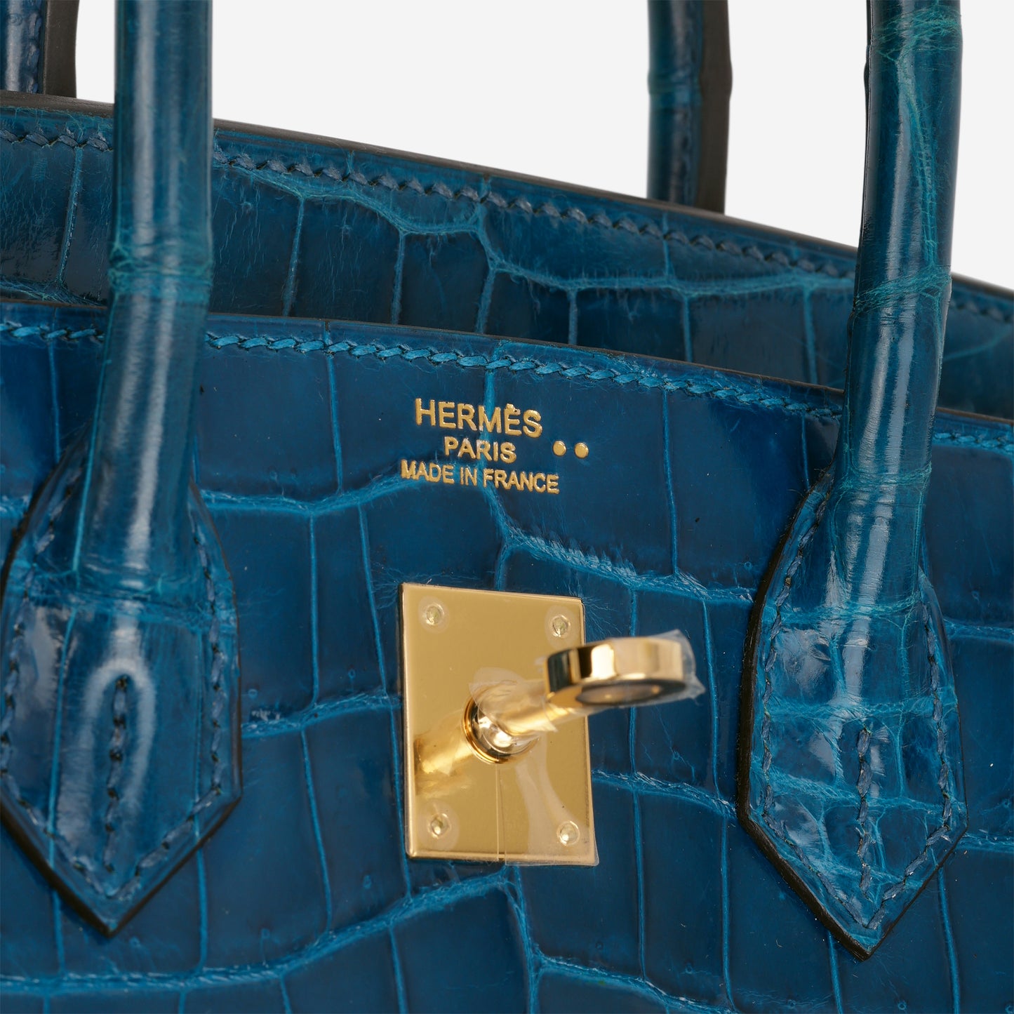 Hermès Birkin 25 - Bleu Izmir Crocodile Niloticus | Gold Hardware