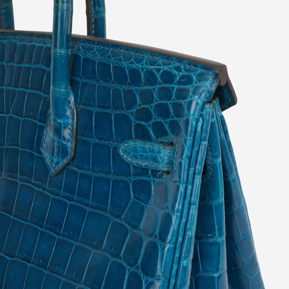 Hermès Birkin 25 - Bleu Izmir Crocodile Niloticus | Gold Hardware