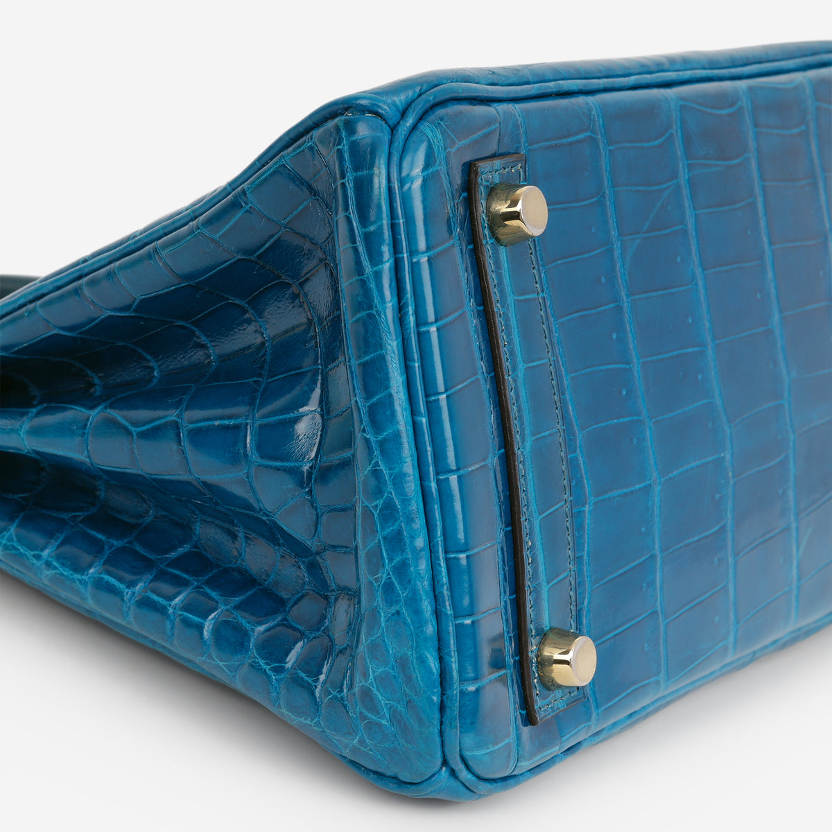 Hermès Birkin 25 - Bleu Izmir Crocodile Niloticus | Gold Hardware