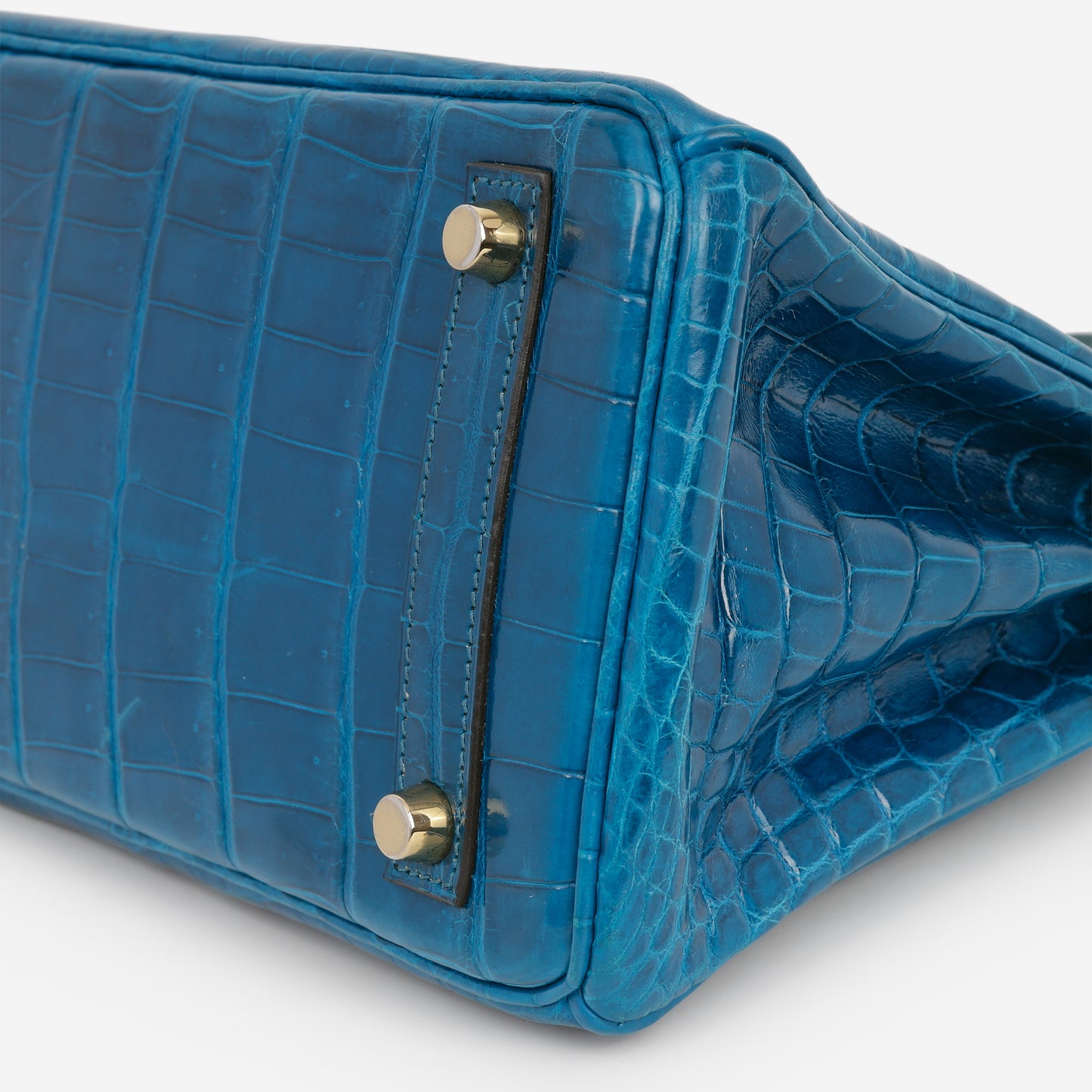 Hermès Birkin 25 - Bleu Izmir Crocodile Niloticus | Gold Hardware