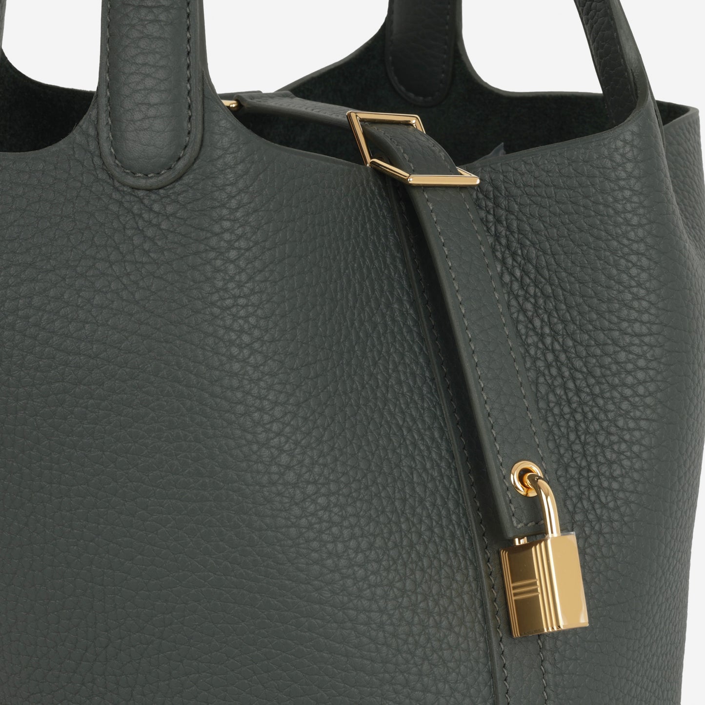 Hermès Picotin 18 - Vert Mangrove Clemence | Gold Hardware