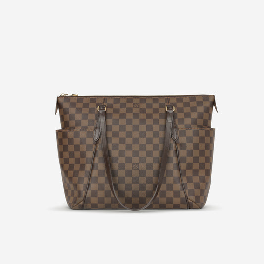 Louis Vuitton Totally MM - Damier Ebene | Gold Hardware
