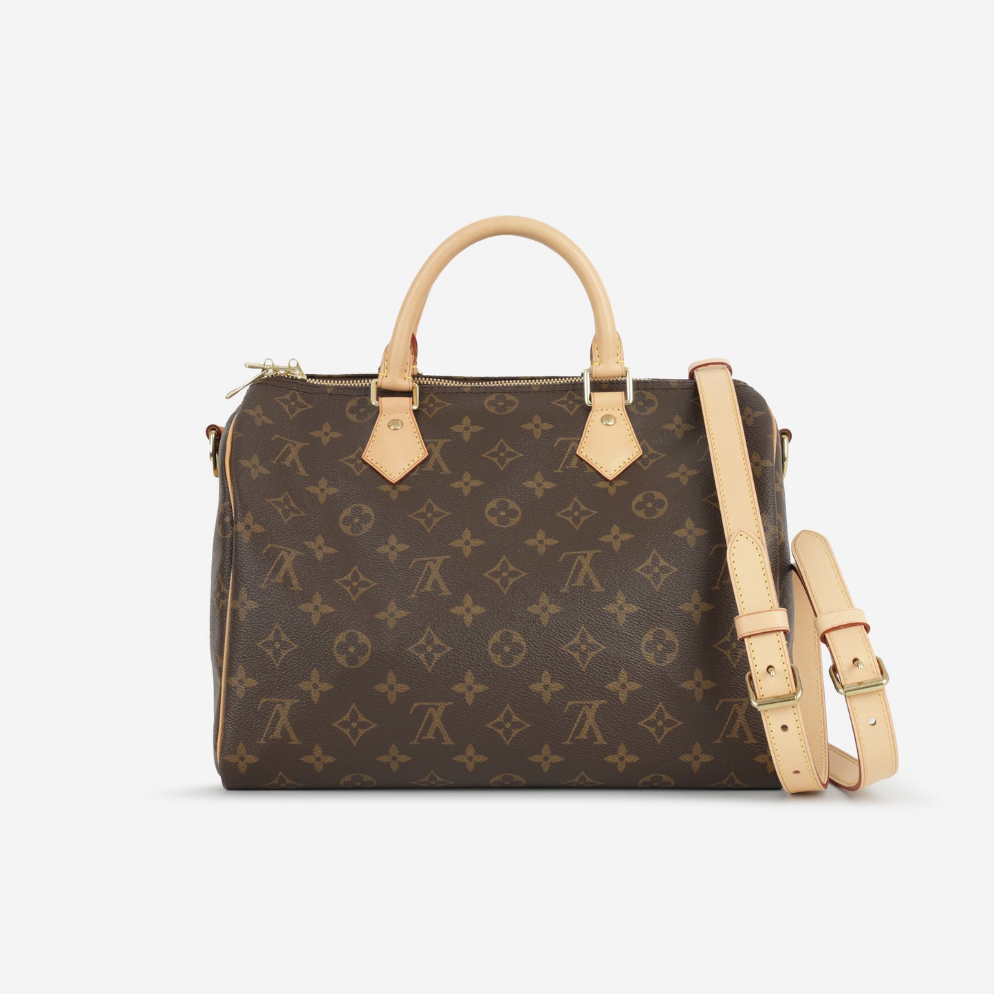 Louis Vuitton Speedy 30 Bandouliere - Monogram | Gold Hardware