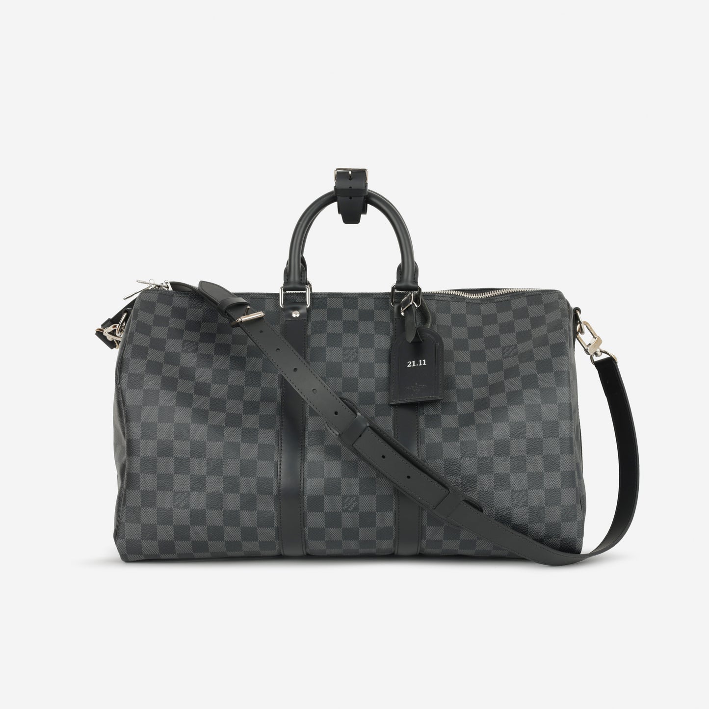 Louis Vuitton Keepall Bandoulière 45 - Damier Graphite | Silver Hardware