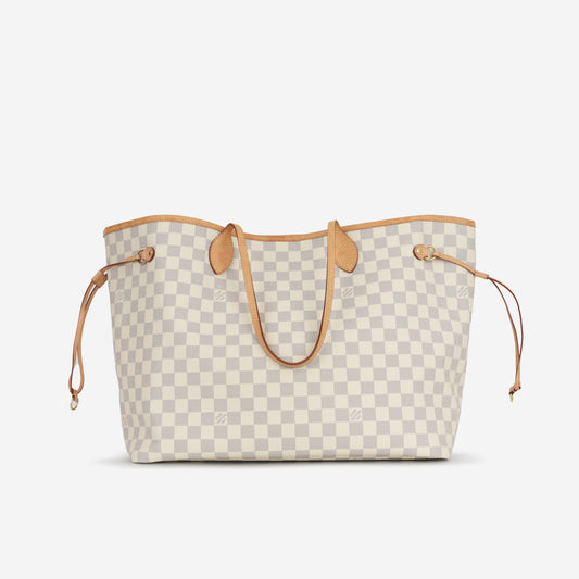Louis Vuitton Neverfull GM - Damier Azur | Gold Hardware
