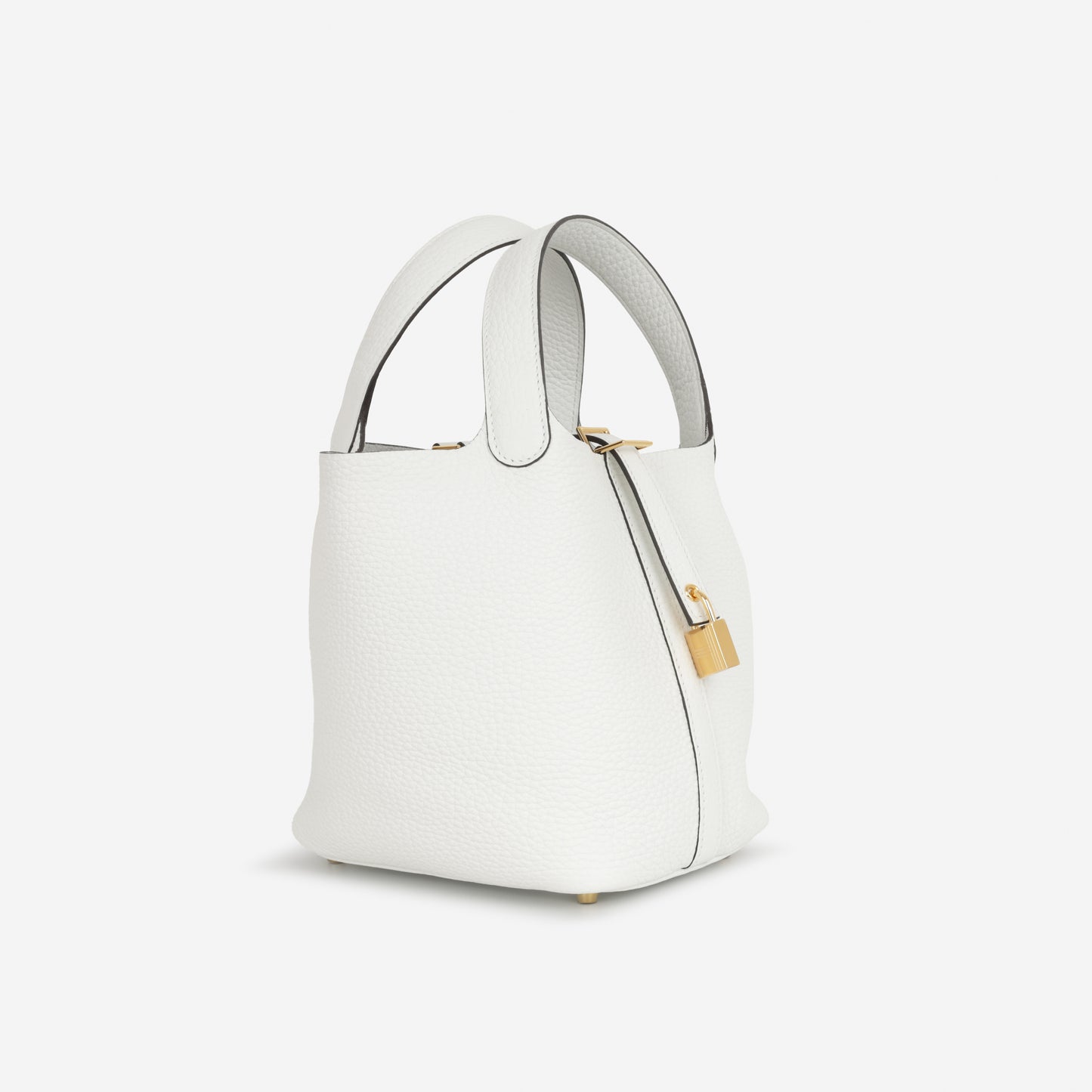 Hermès Picotin 18 - New White Clemence | Gold Hardware