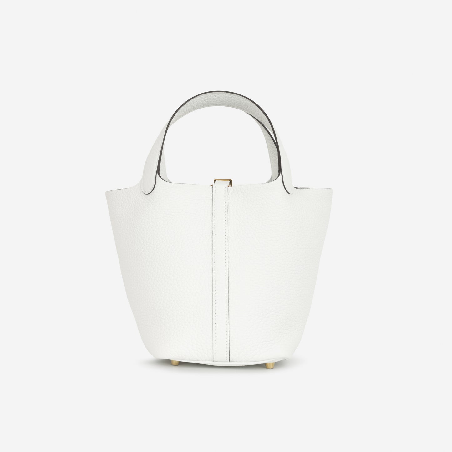 Hermès Picotin 18 - New White Clemence | Gold Hardware