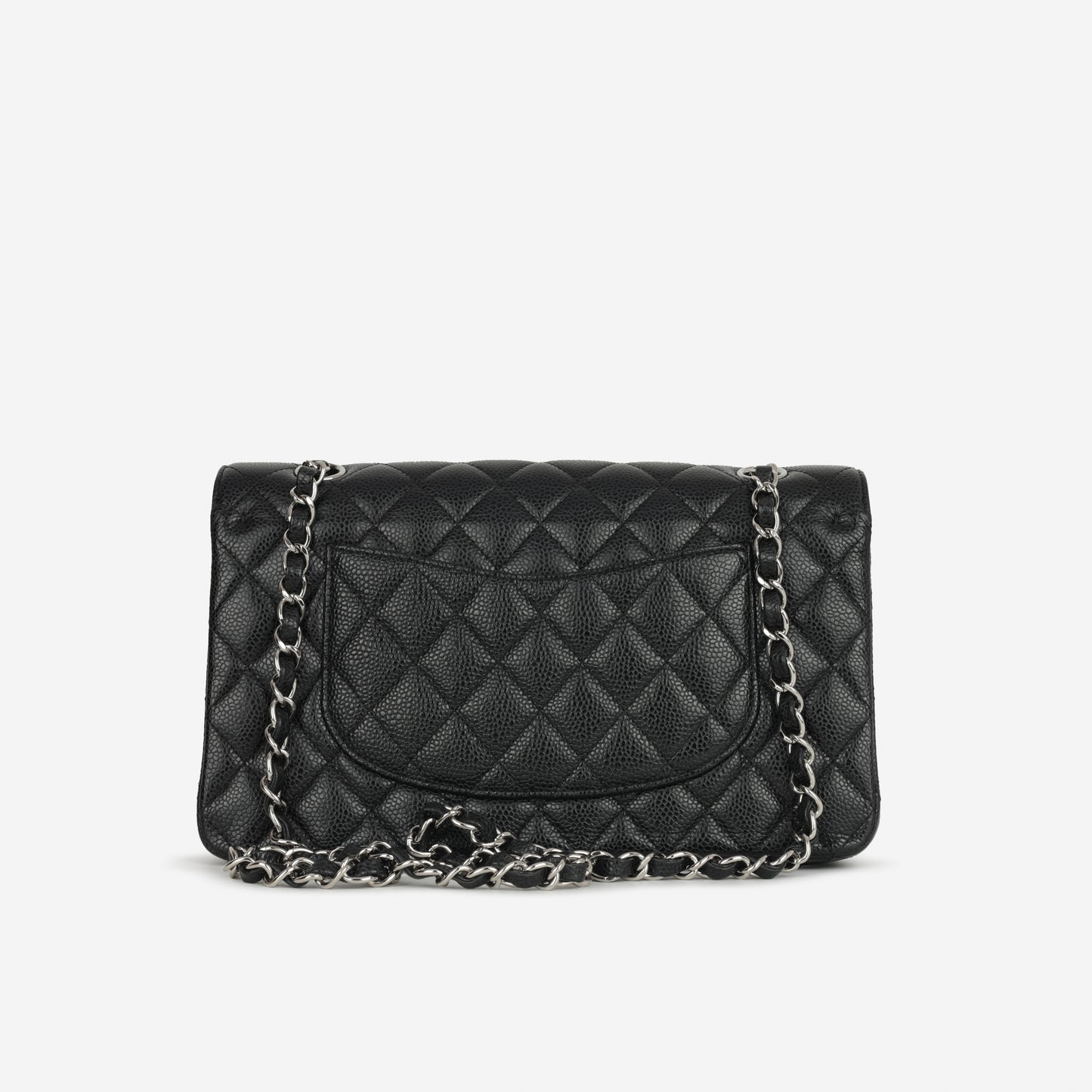 Chanel Medium Classic Flap - Black Caviar | Silver Hardware (2014)