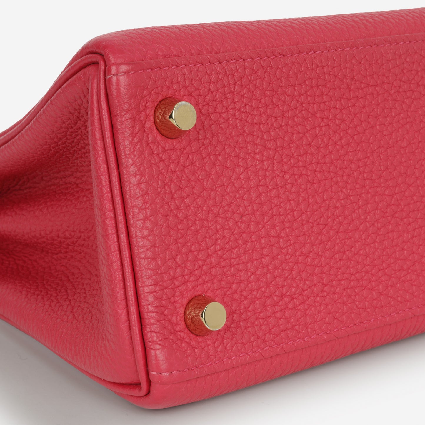 Hermès Kelly 25 - Framboise Togo | Gold Hardware