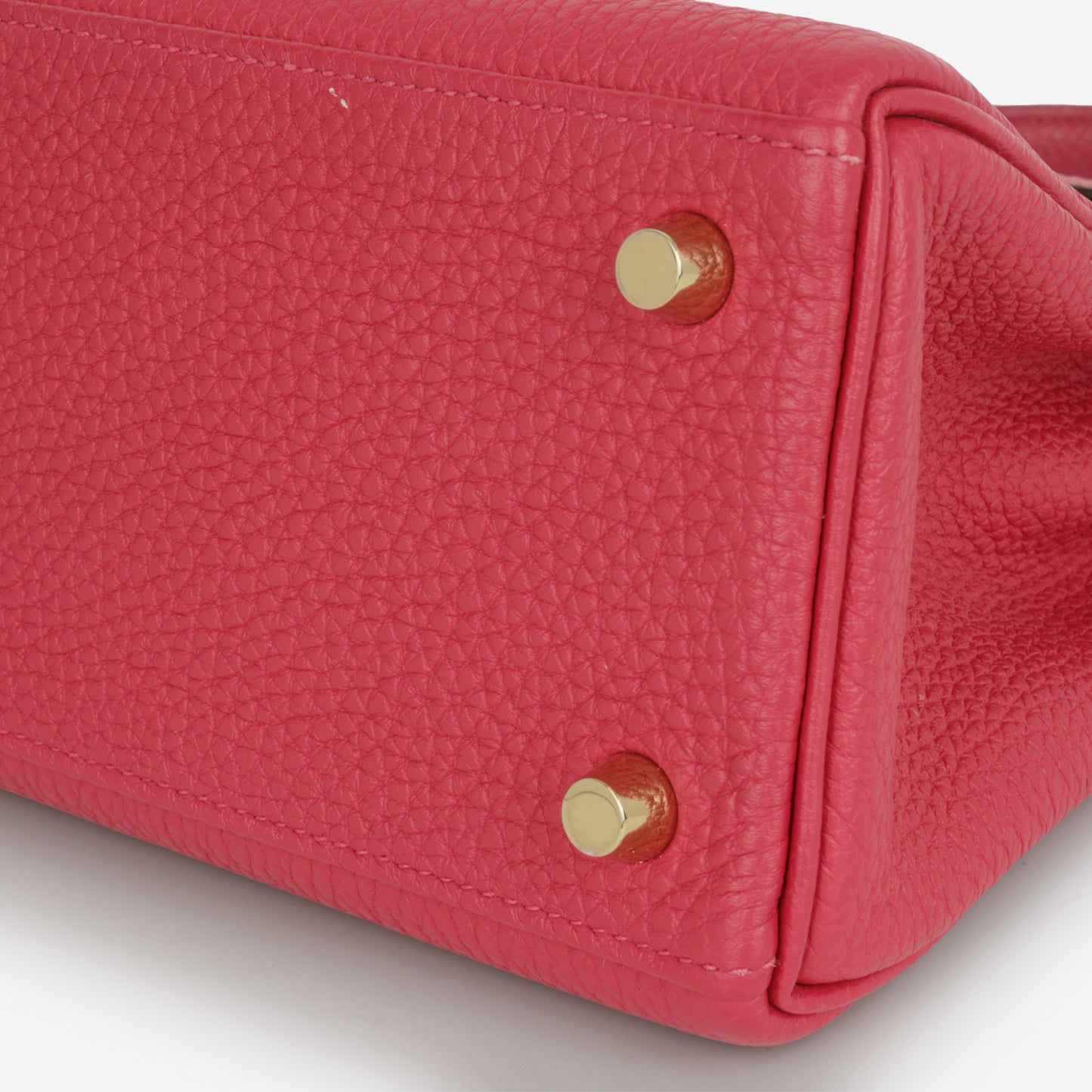 Hermès Kelly 25 - Framboise Togo | Gold Hardware