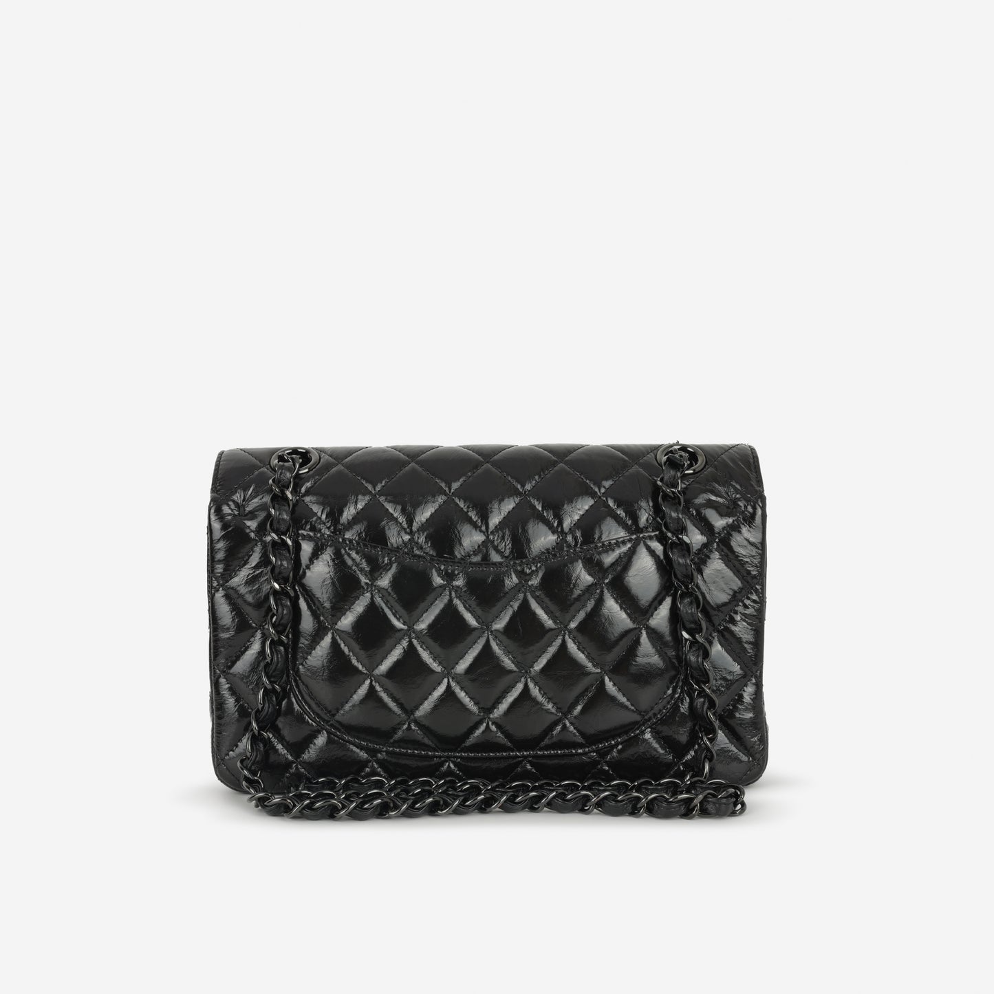 Chanel Small Classic Flap - So Black Patent Calfskin