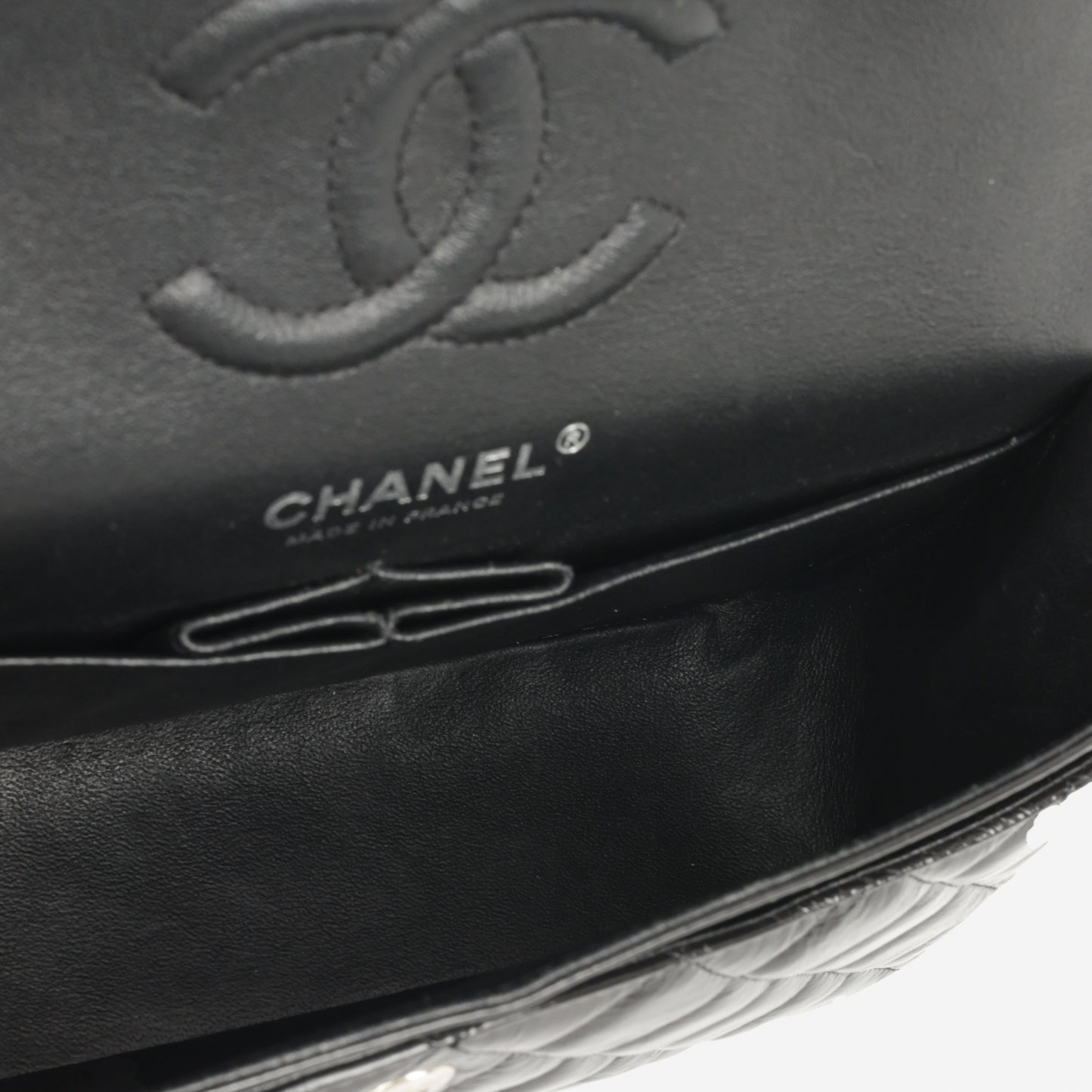 Chanel Small Classic Flap - So Black Patent Calfskin