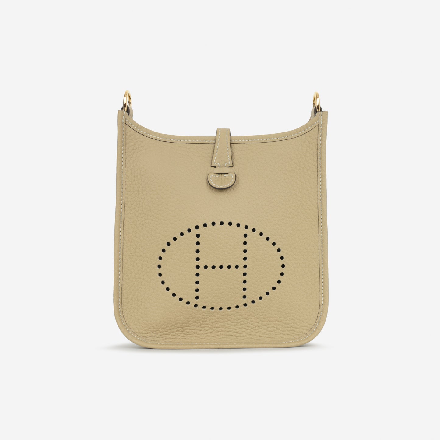 Hermès Mini Evelyne 16 - Trench Clemence | Gold Hardware