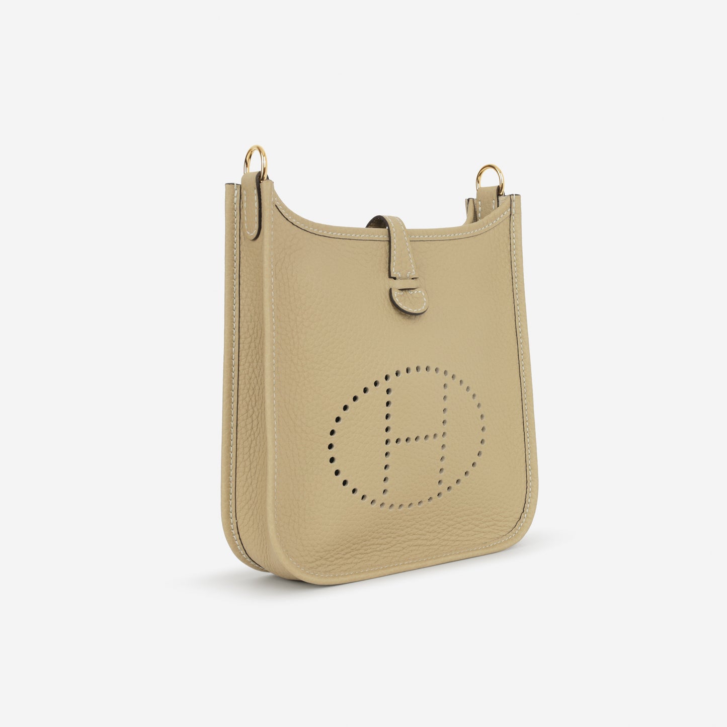 Hermès Mini Evelyne 16 - Trench Clemence | Gold Hardware