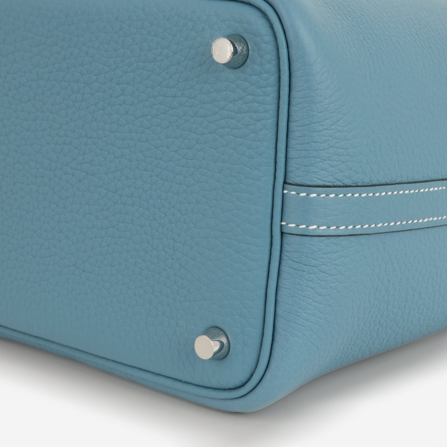 Hermès Picotin 18 - New Blue Jean Clemence | Palladium Hardware