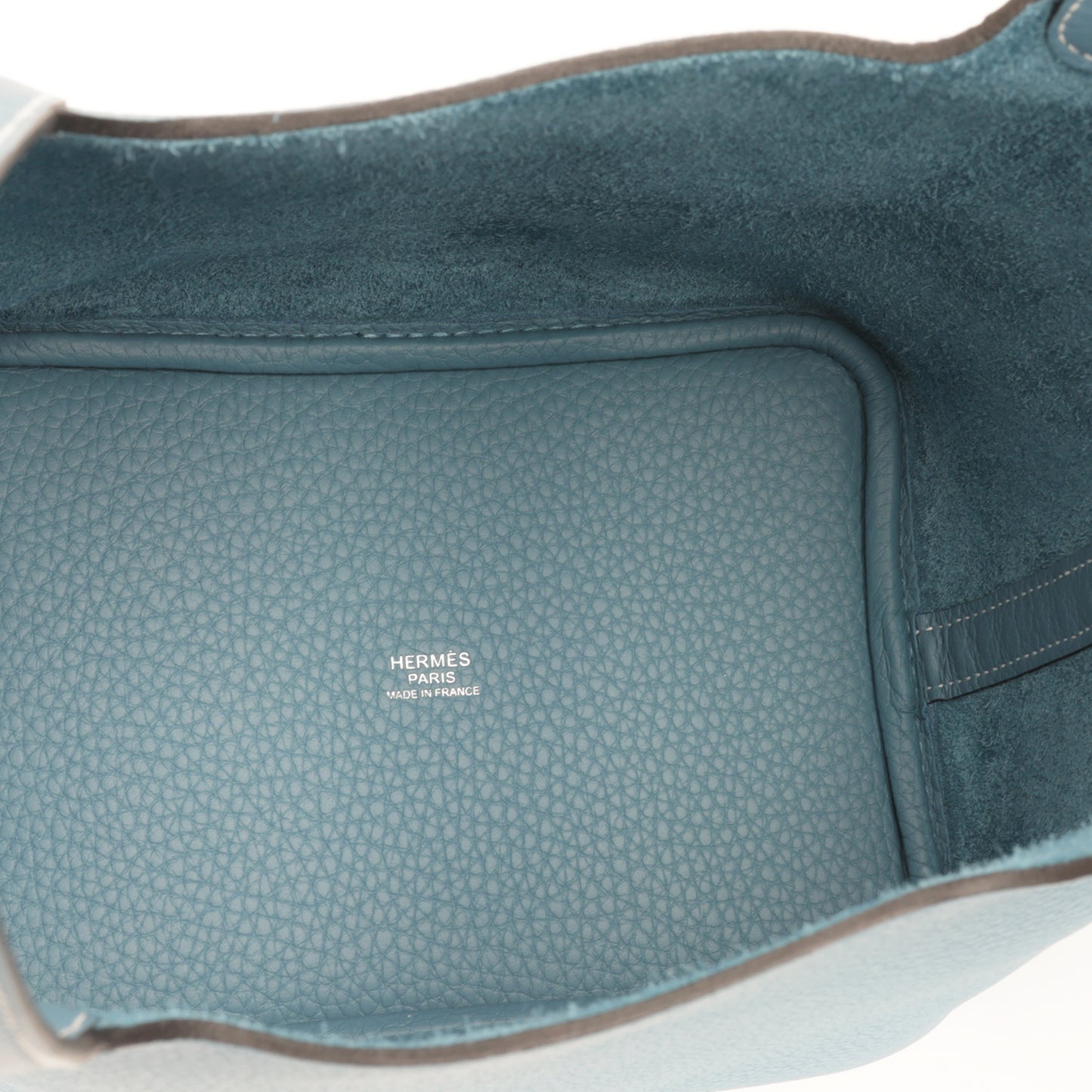 Hermès Picotin 18 - New Blue Jean Clemence | Palladium Hardware