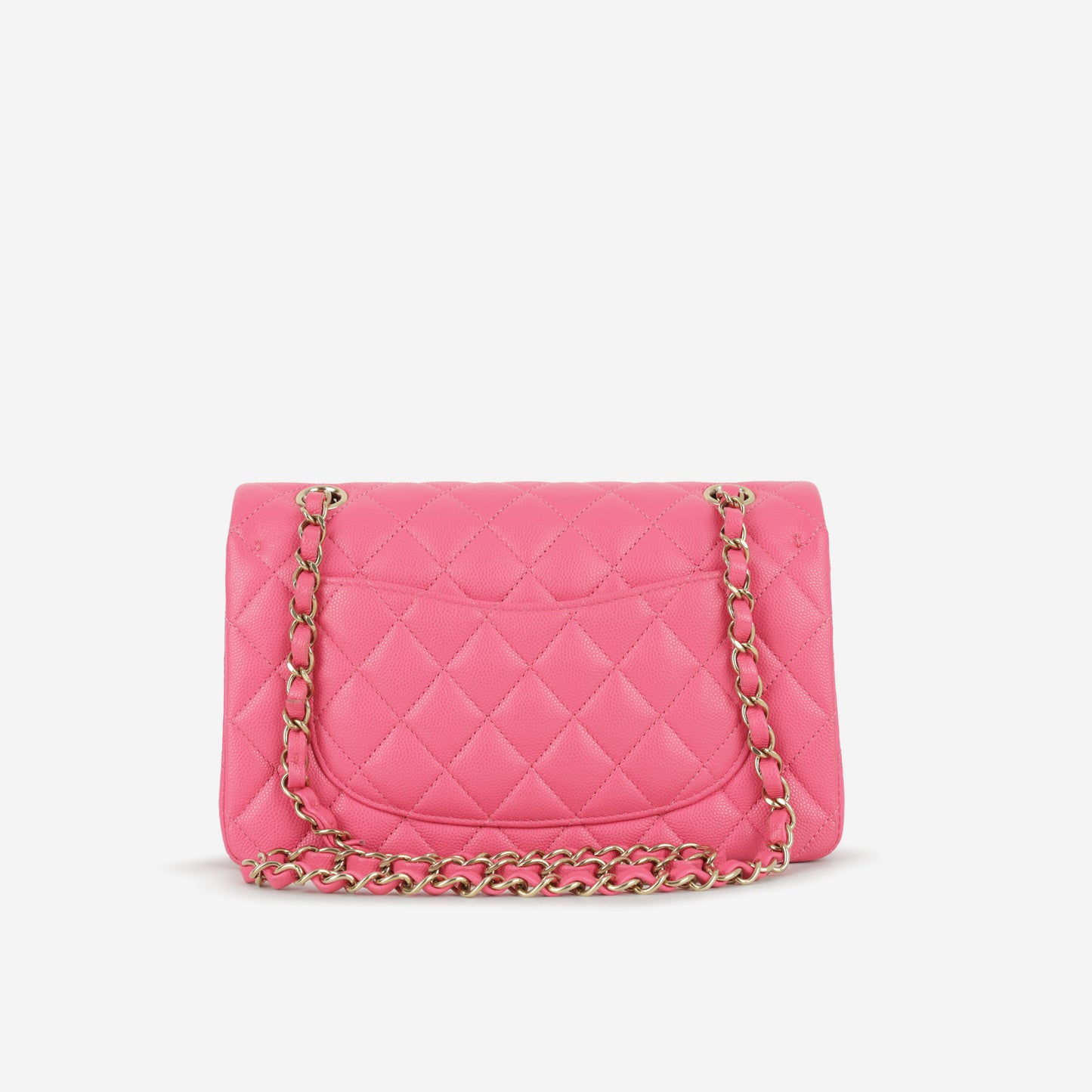 Chanel Small Classic Flap - Bubblegum Pink Caviar | Champagne Gold Hardware