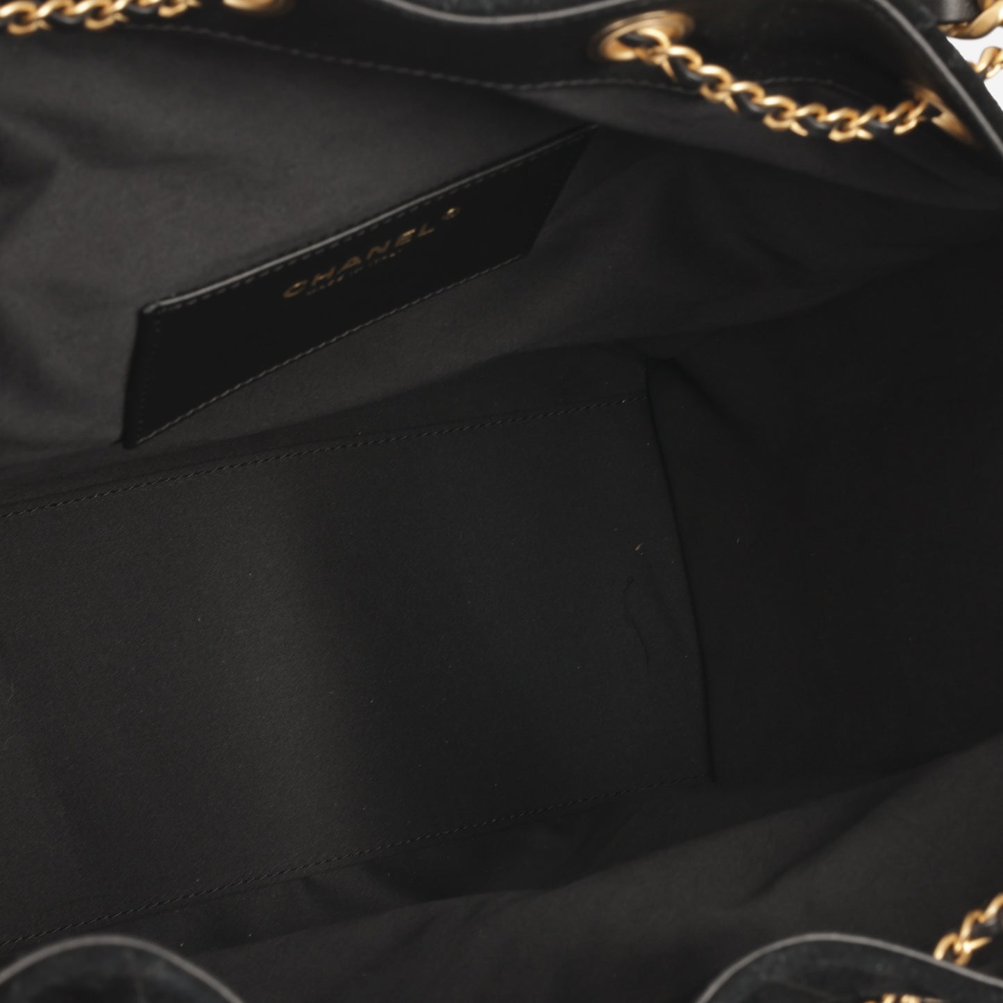 Chanel Medium 25 Hobo Bag - Black Suede | Gold Hardware