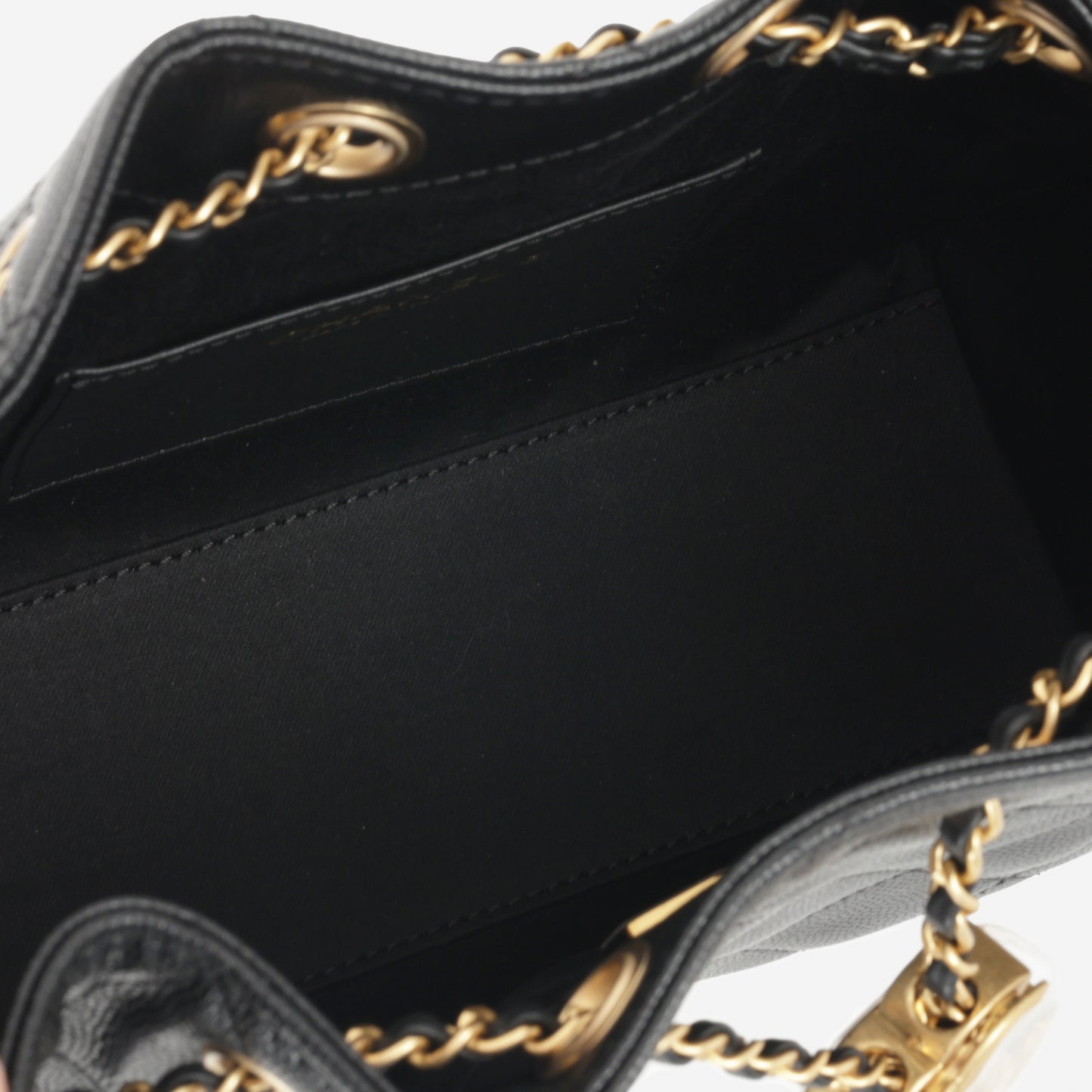 Chanel Mini 25 Hobo - Black Caviar | Gold Hardware