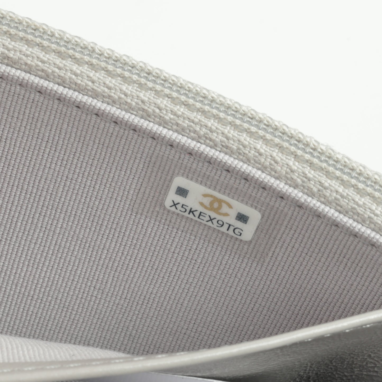 Chanel Seasonal Medallion WOC - Grey Patent | Gold Hardware