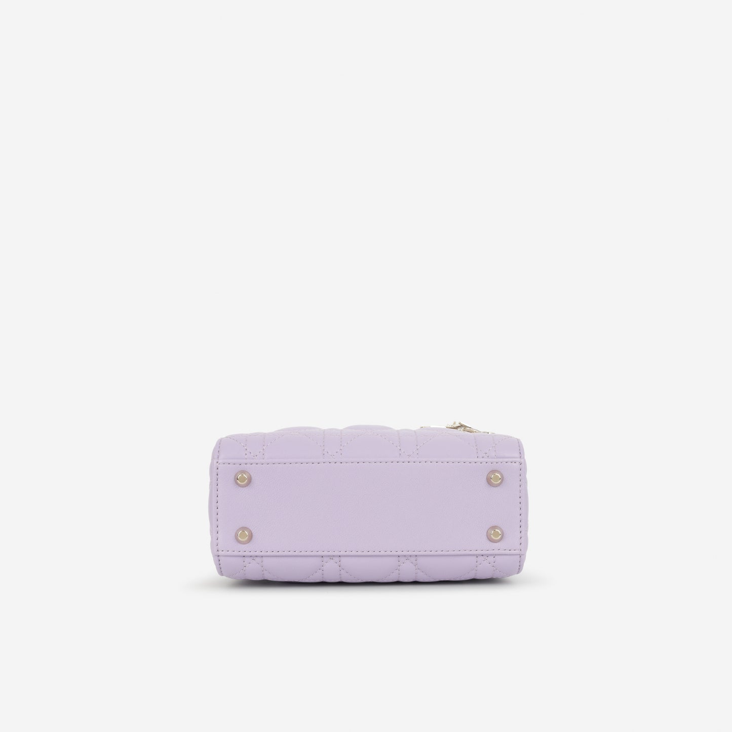 Dior Mini Lady Dior - Lilac Lambskin | Champagne Gold Hardware