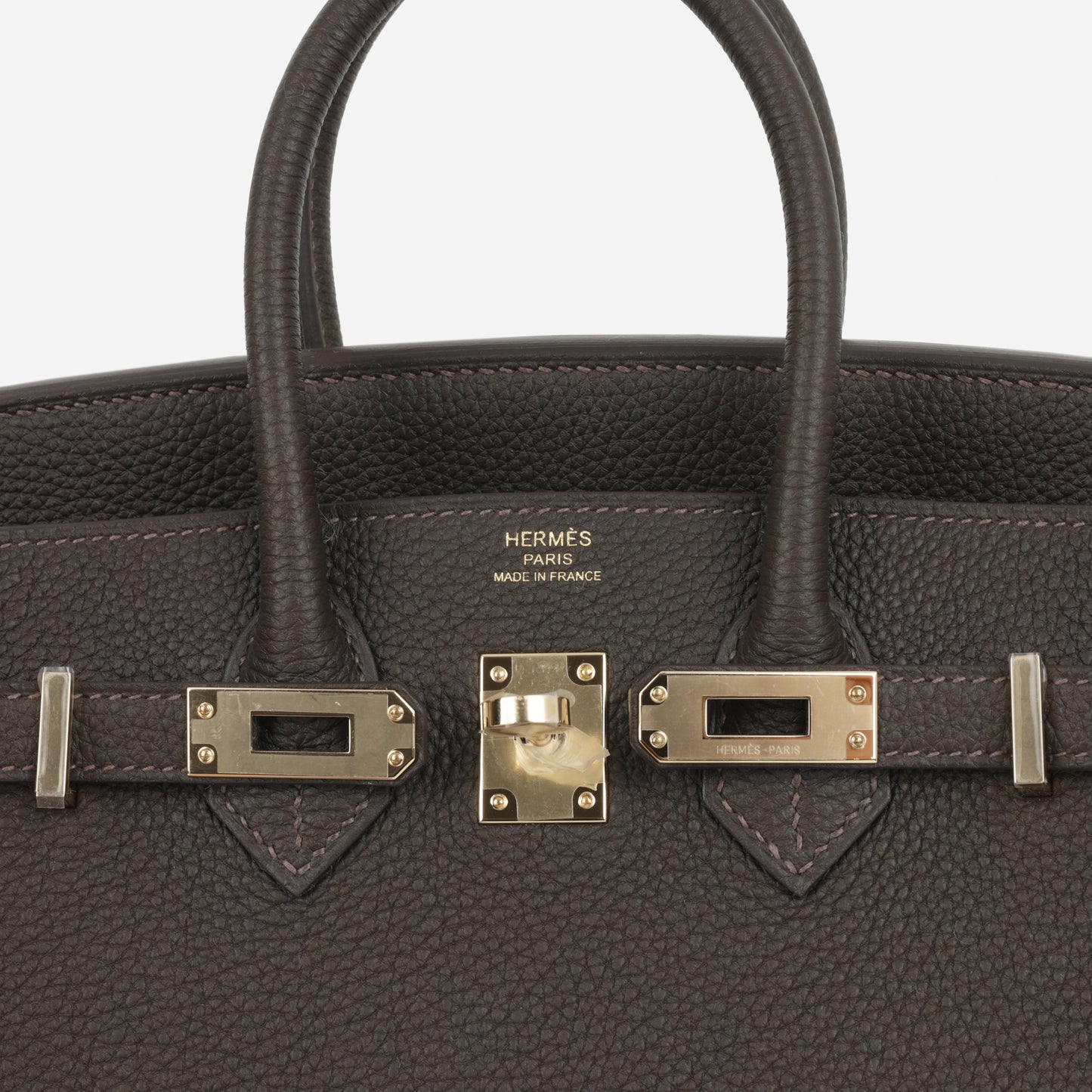Hermès Birkin 25 - Bai Brun Togo | Permabrass Hardware