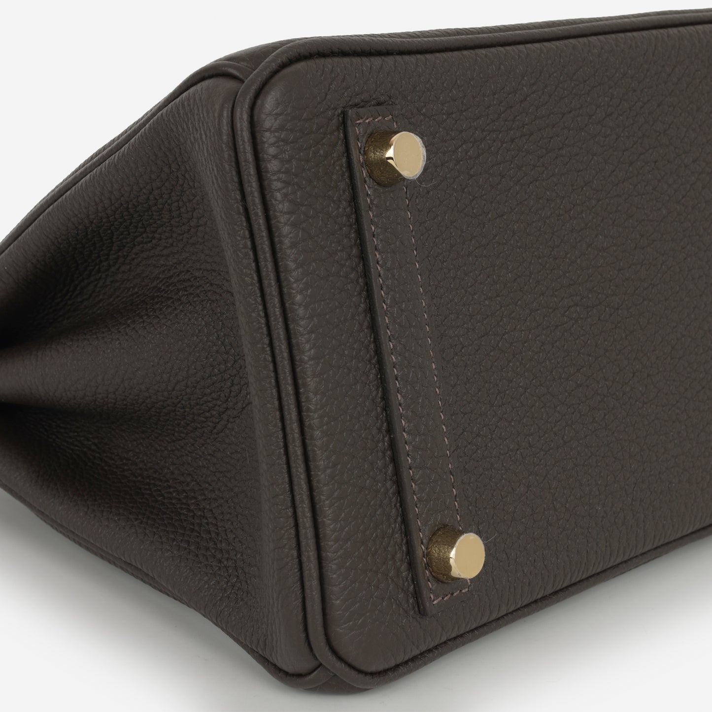 Hermès Birkin 25 - Bai Brun Togo | Permabrass Hardware