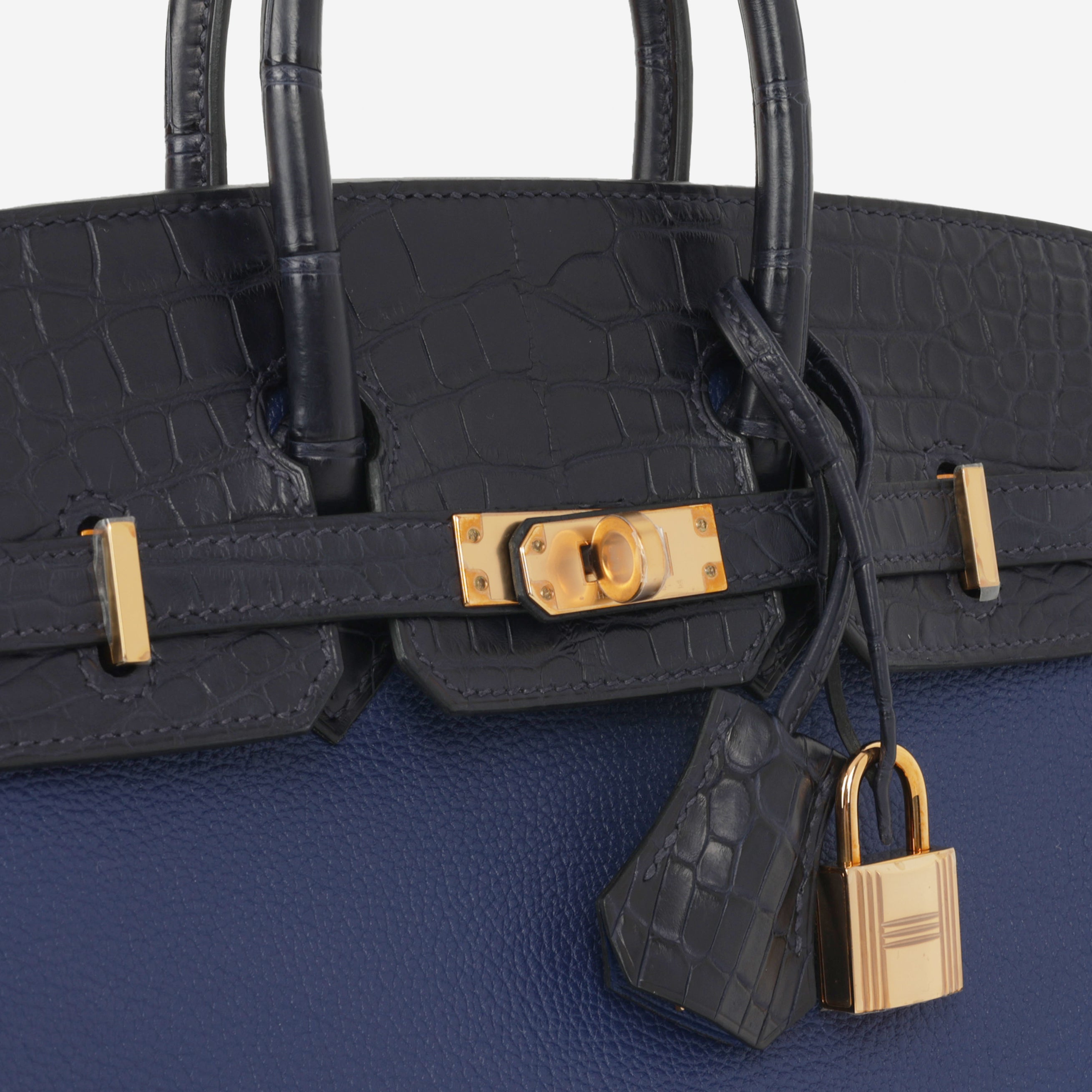 Hermès Birkin 25 Touch - Bleu Saphir Novillo / Blue Marine