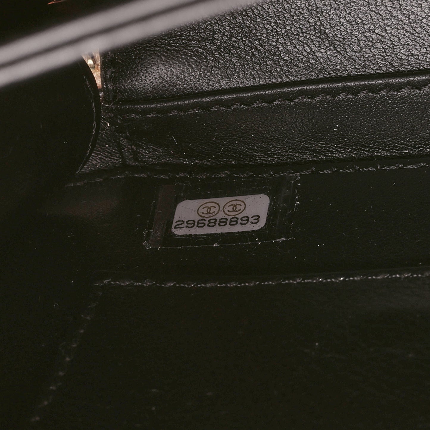 Chanel Small Filigree CC Vanity Case - Beige/Black Caviar | Champagne Gold Hardware