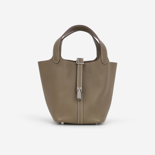 Hermès Picotin 18 - Etoupe Clemence | Palladium Hardware