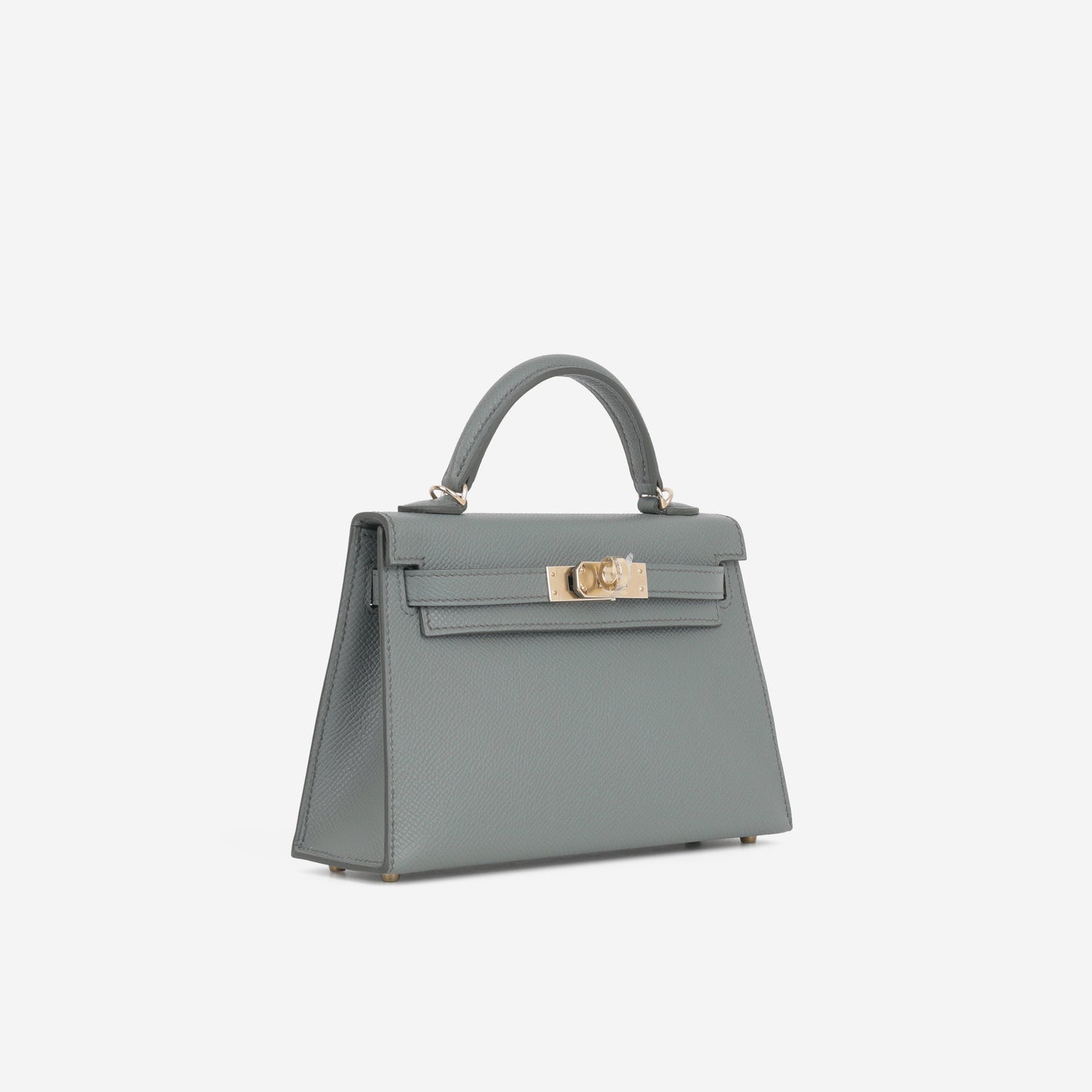 Hermès Mini Kelly - Vert Amande Epsom | Permabrass Hardware