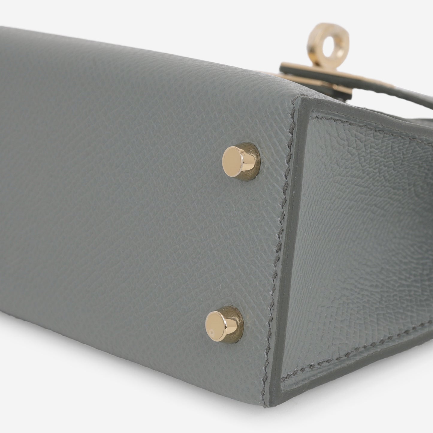 Hermès Mini Kelly - Vert Amande Epsom | Permabrass Hardware