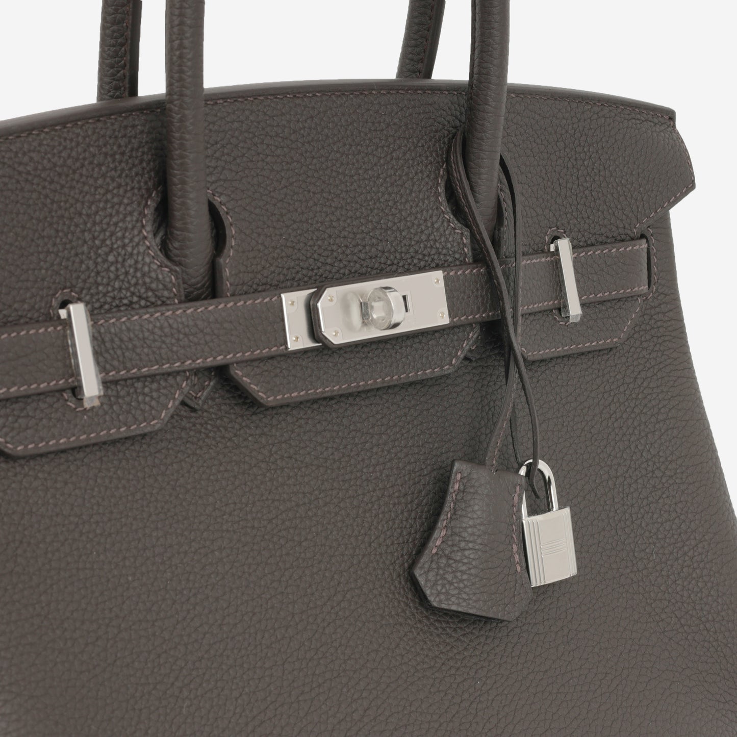 Hermès Birkin 30 - Bai Brun Togo | Palladium Hardware - Bagista