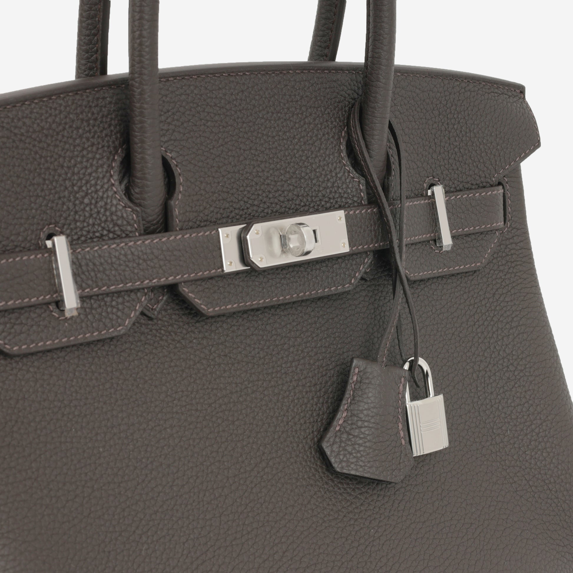 Hermès Birkin 30 - Bai Brun Togo | Palladium Hardware - Bagista
