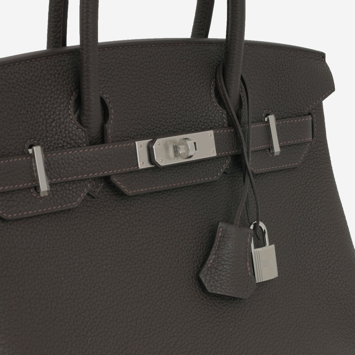 Hermès Birkin 30 - Bai Brun Togo | Palladium Hardware