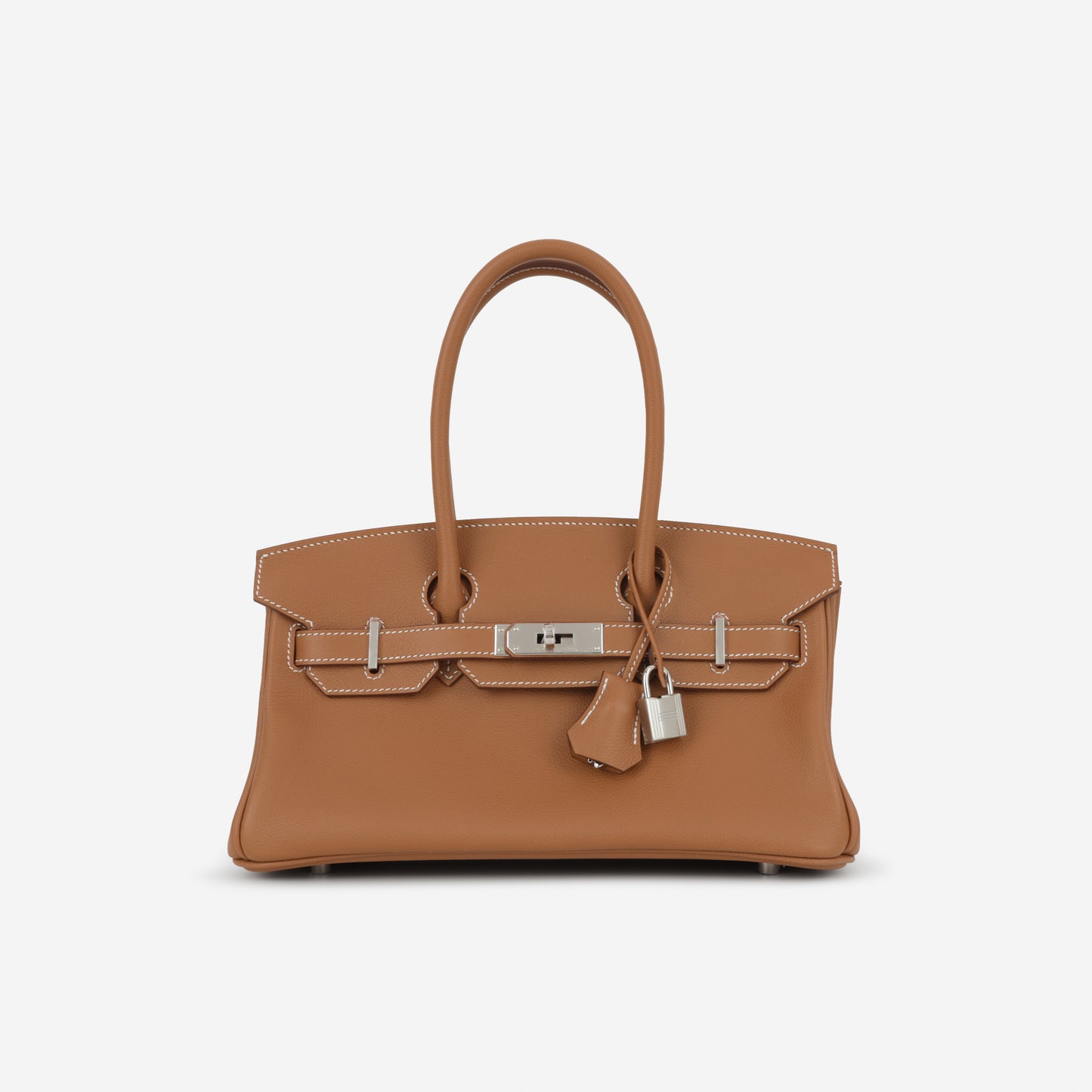 Hermès Shoulder Birkin 29 - Gold Evercolor | Palladium Hardware