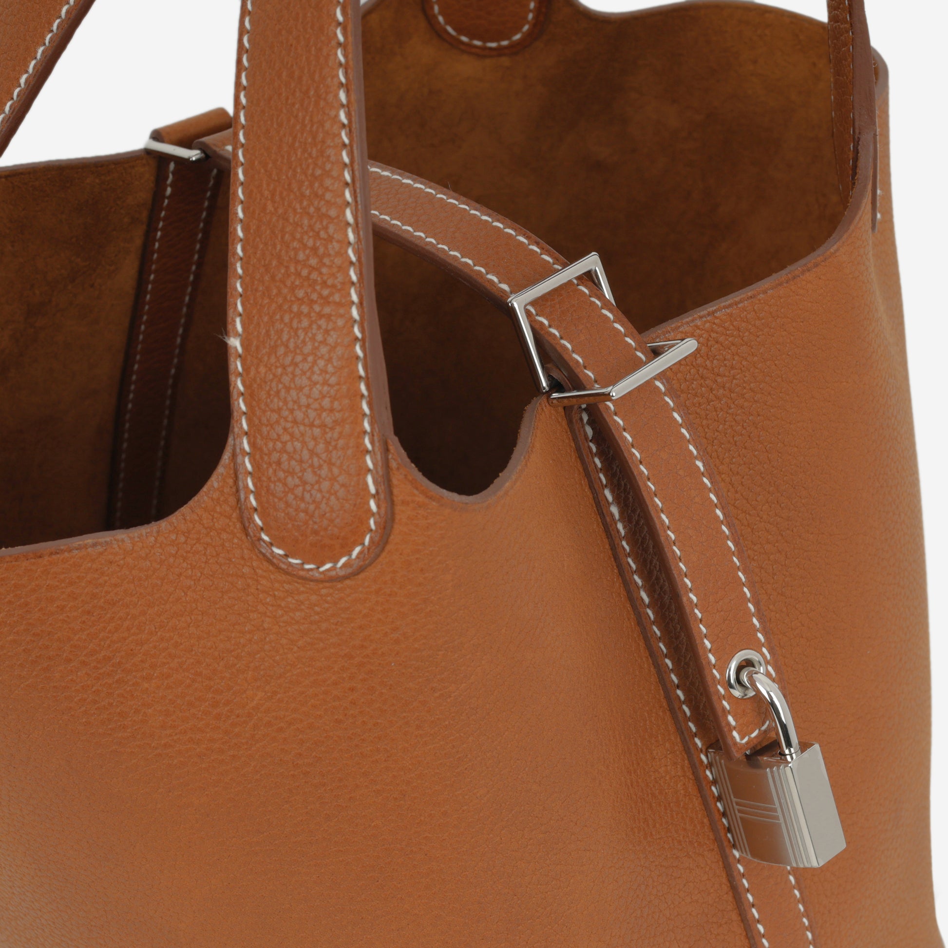 Hermès Picotin 18 - Fauve Barenia Faubourg | Palladium Hardware - Bagista