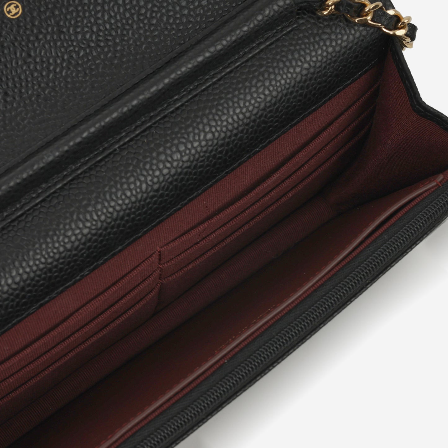 Chanel Classic Wallet on Chain - Black Caviar | Gold Hardware - Bagista