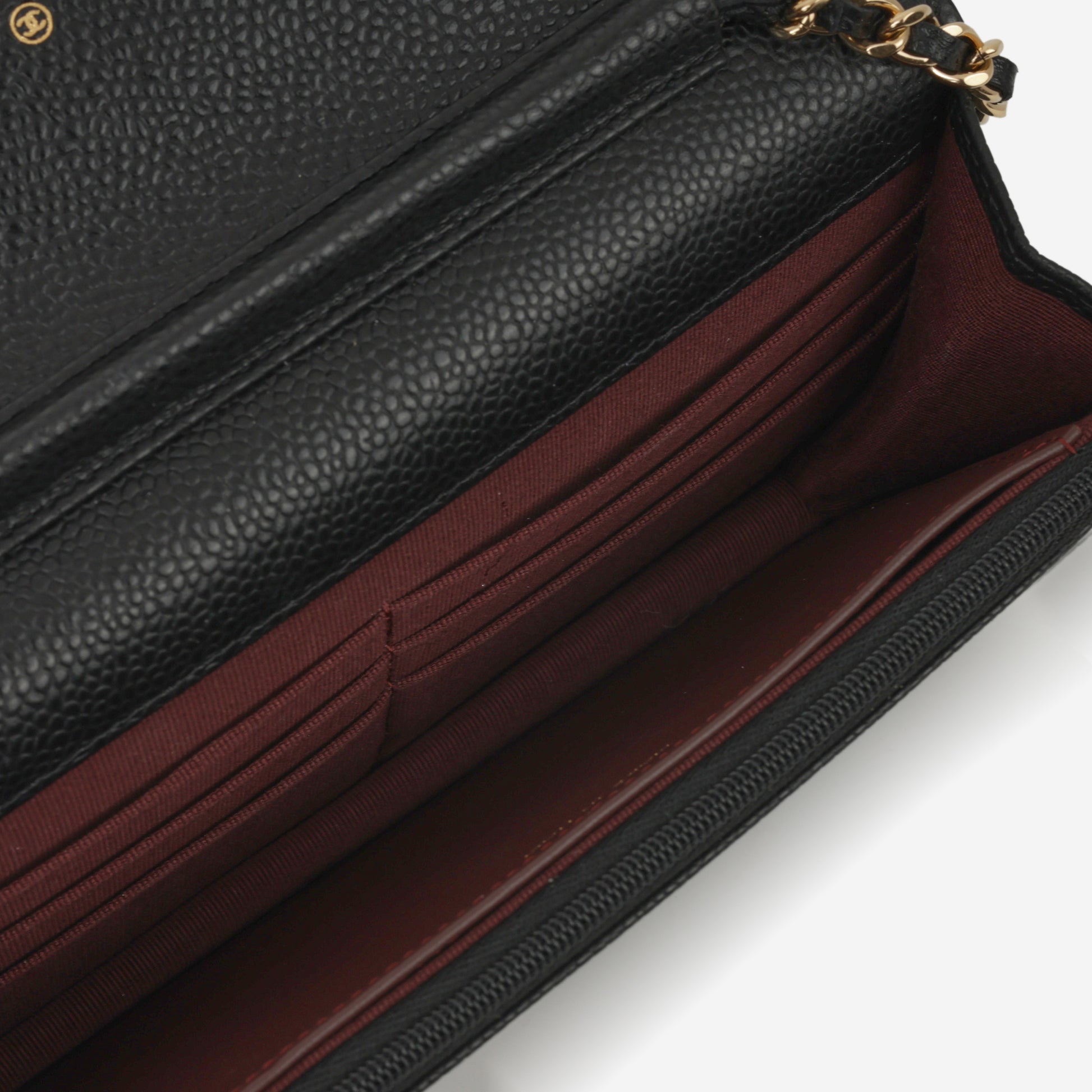 Chanel Classic Wallet on Chain - Black Caviar | Gold Hardware - Bagista