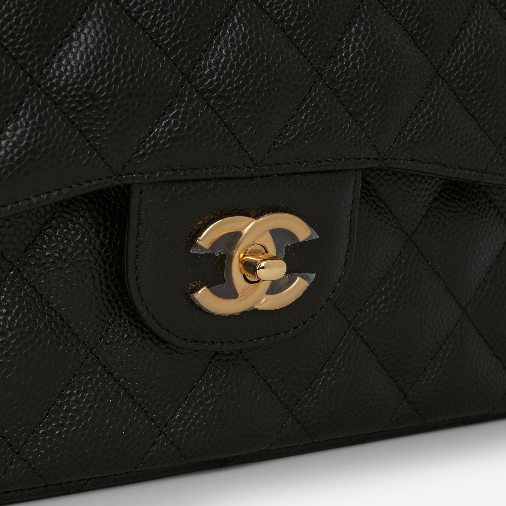 Chanel Classic Jumbo Double Flap - Black Caviar | Gold Hardware - Bagista