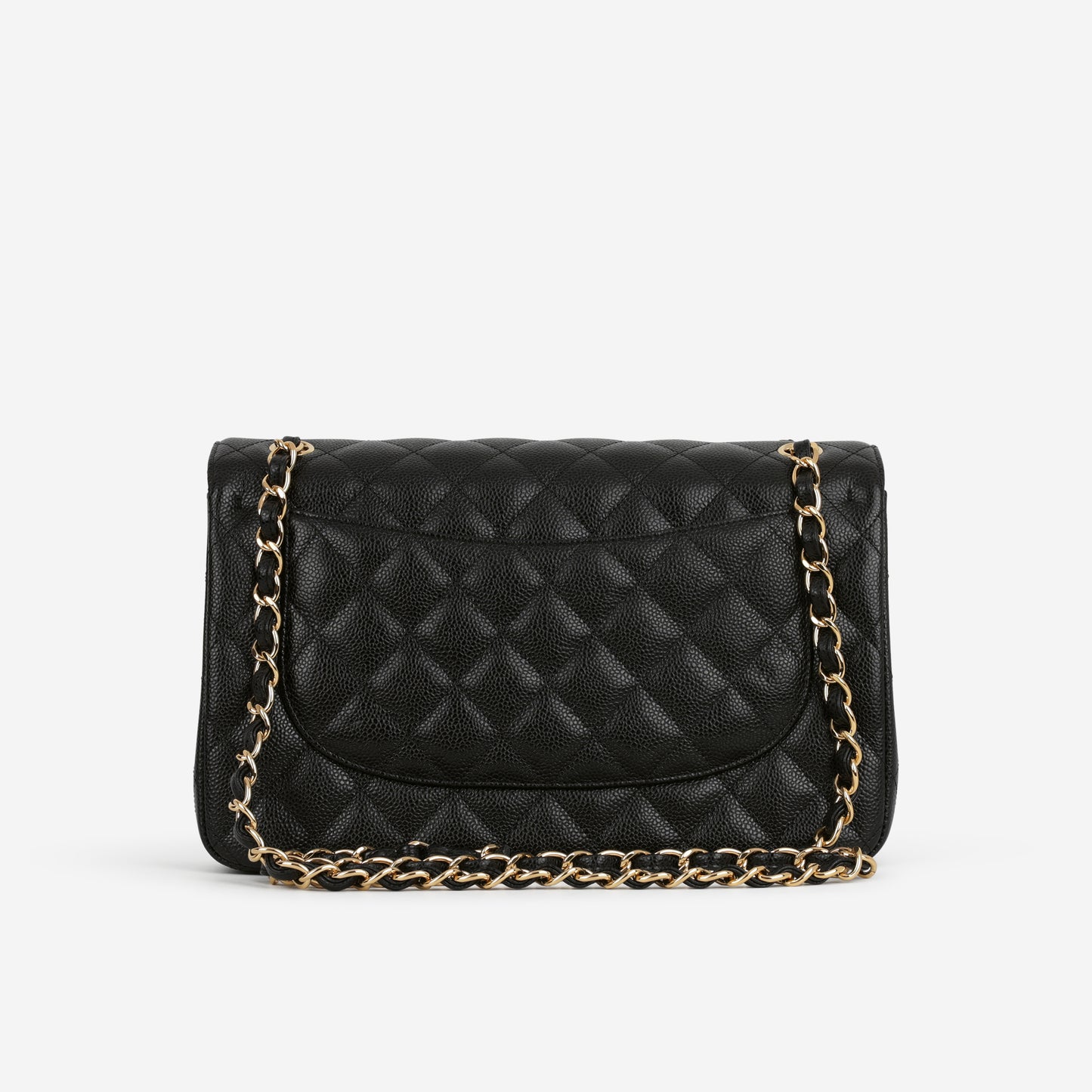 Chanel Classic Jumbo Double Flap - Black Caviar | Gold Hardware - Bagista