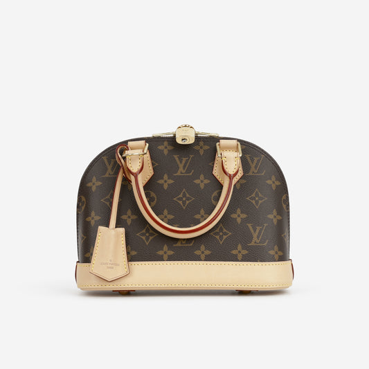 Louis Vuitton Alma BB - Monogram Canvas | Gold Hardware - Bagista
