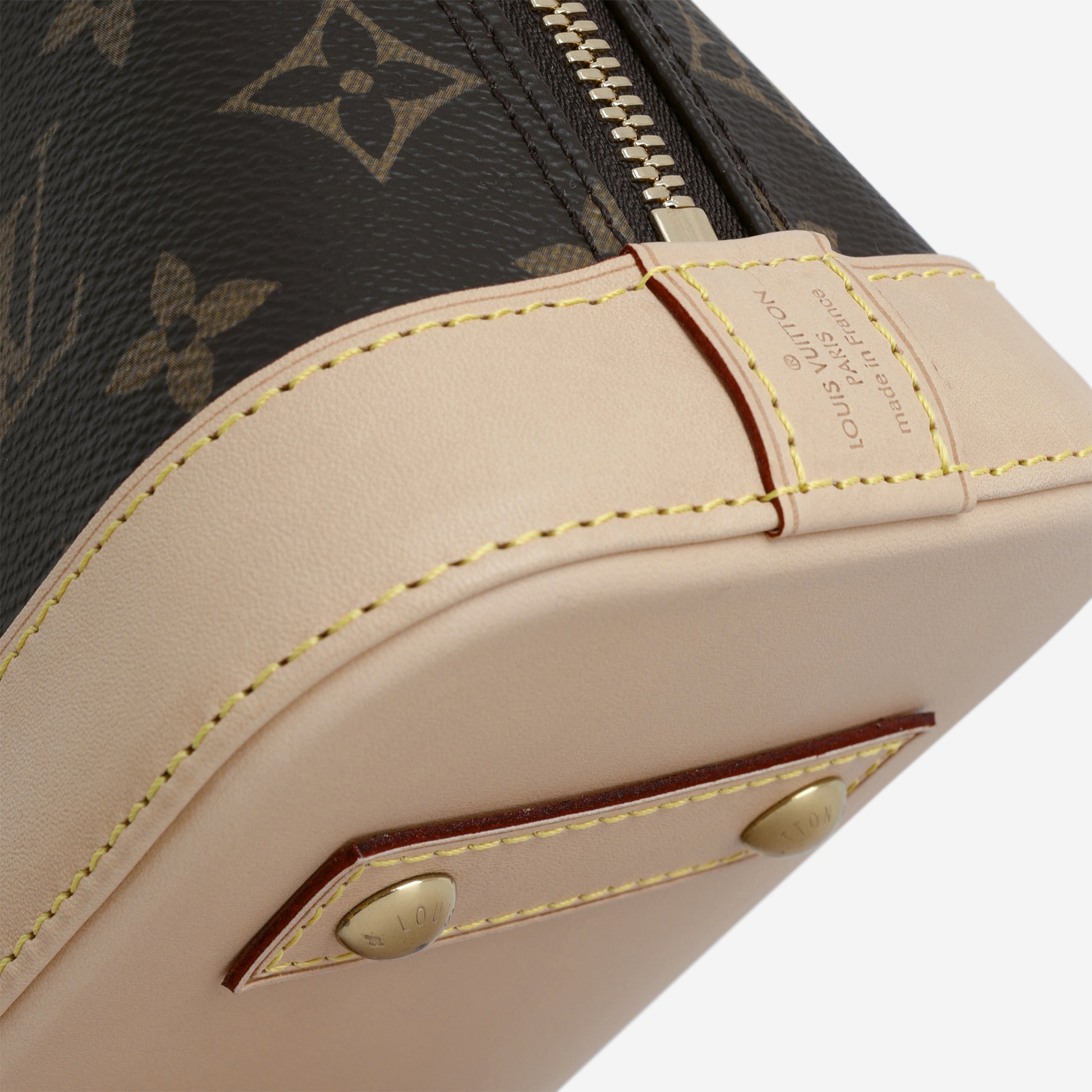 Louis Vuitton Alma BB - Monogram Canvas | Gold Hardware - Bagista