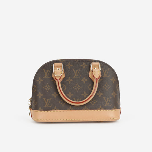 Louis Vuitton Alma BB - Monogram Canvas | Gold Hardware