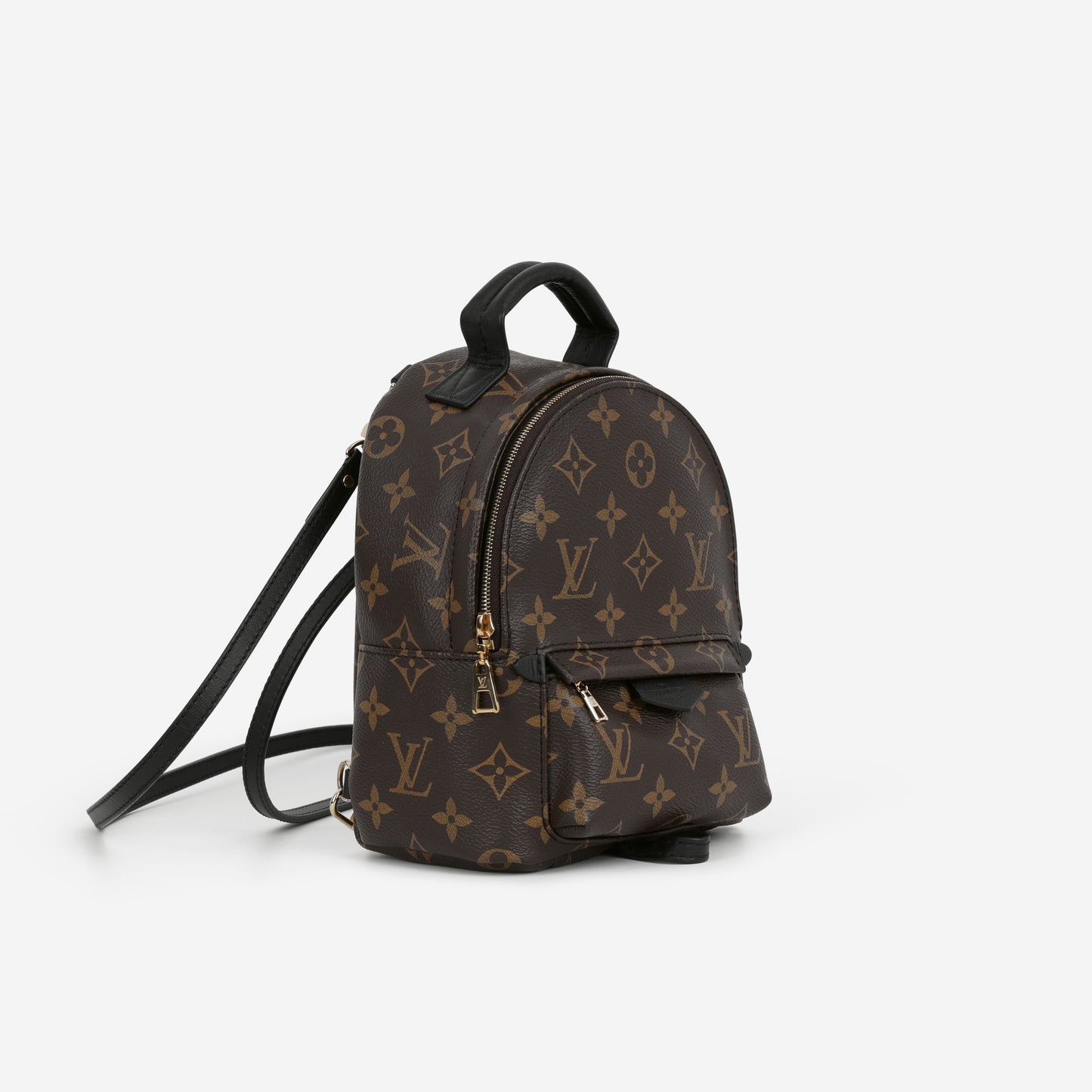 Louis Vuitton Mini Palm Spring Backpack - Monogram | Gold Hardware - Bagista