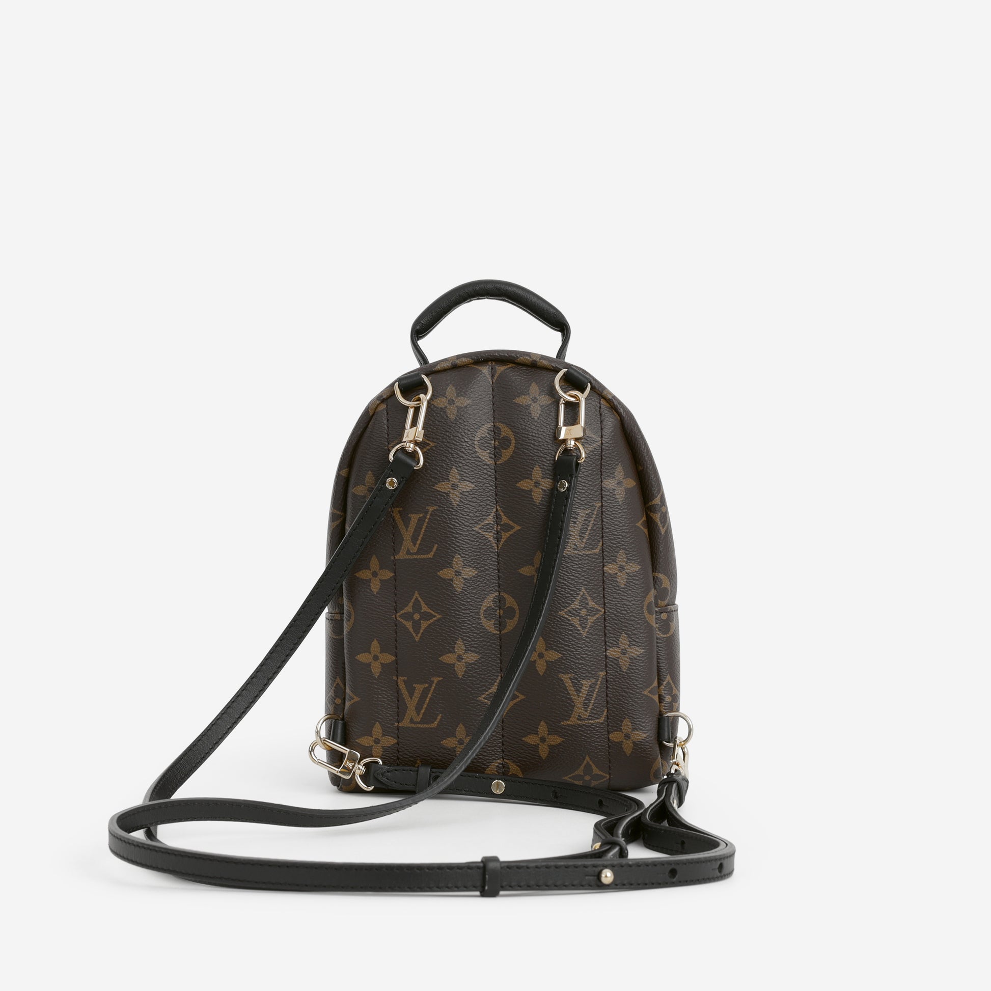 Louis Vuitton Mini Palm Spring Backpack - Monogram | Gold Hardware - Bagista